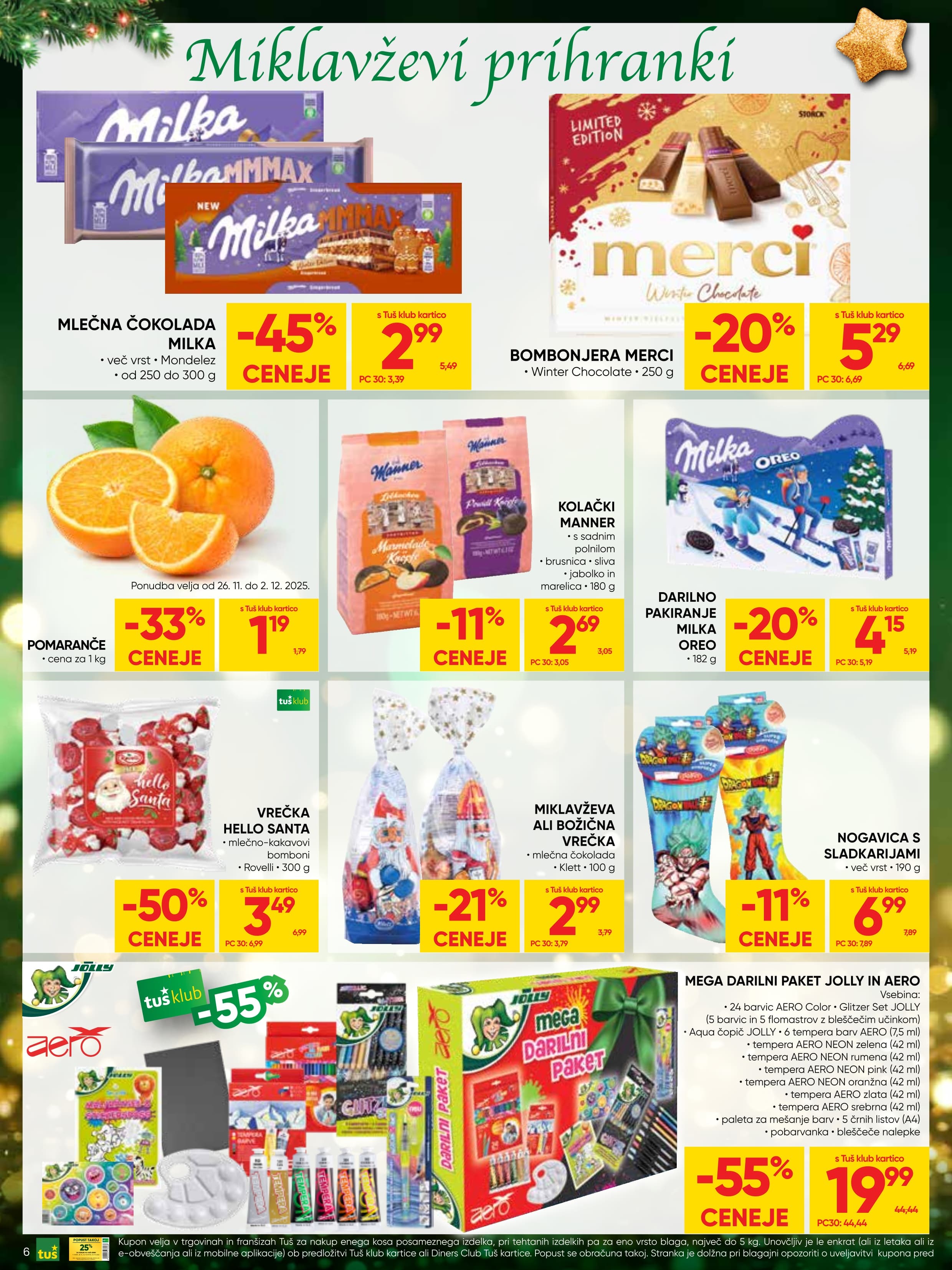 Stran 6. Tuš kataloga - Akcije od 26.11. do 09.12.2025.