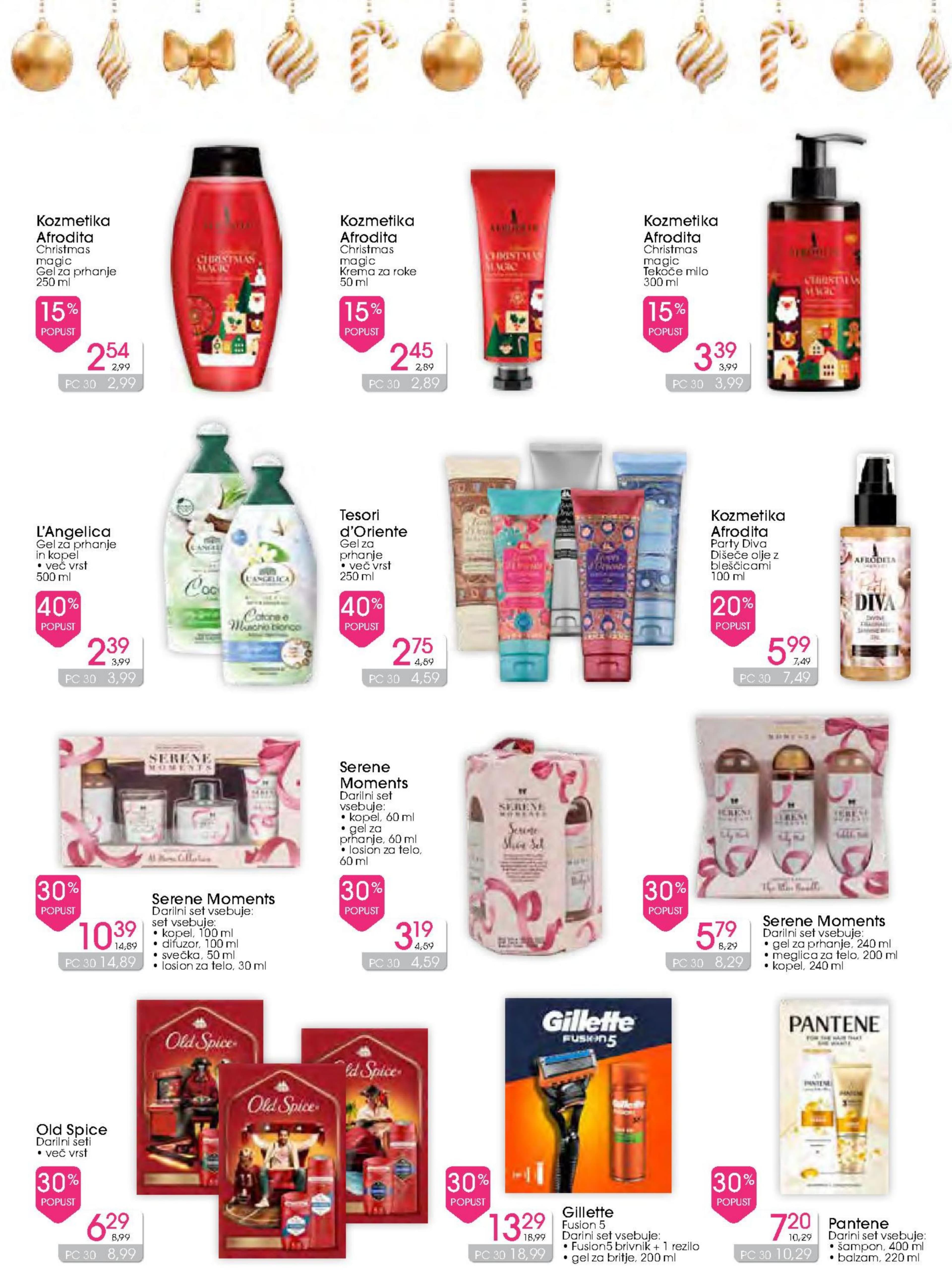 Page from catalog: Drogerija