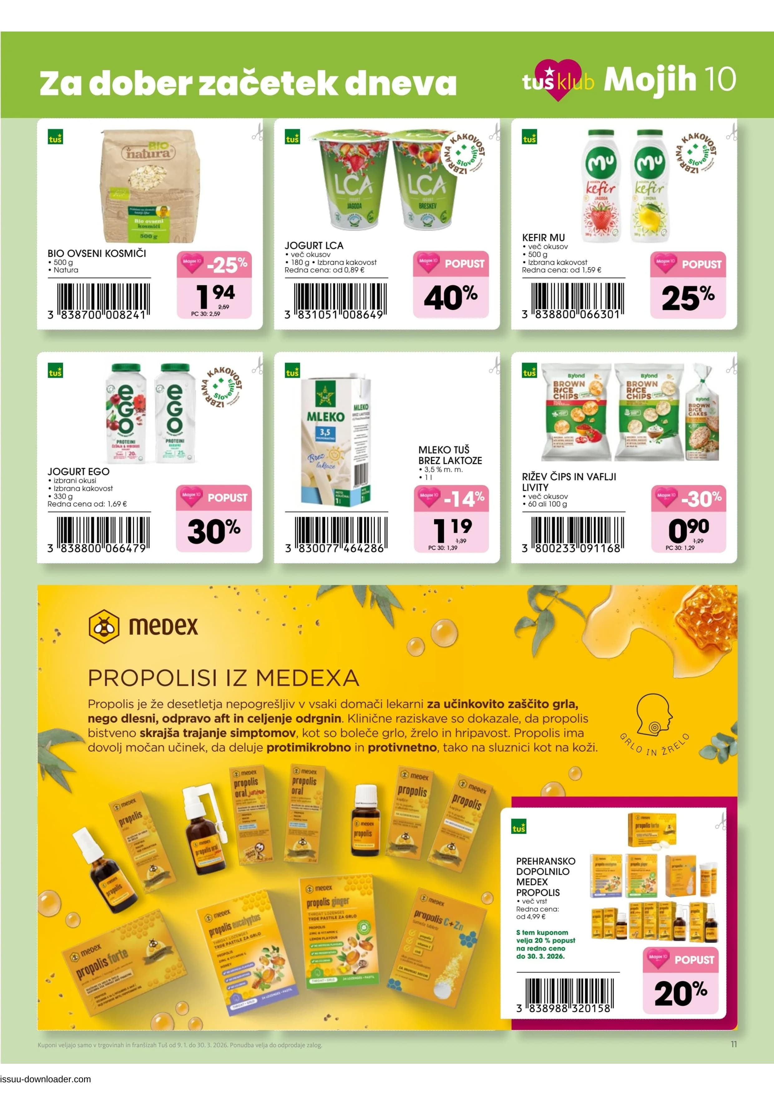 Stran 11. Tuš kataloga - Mojih 10