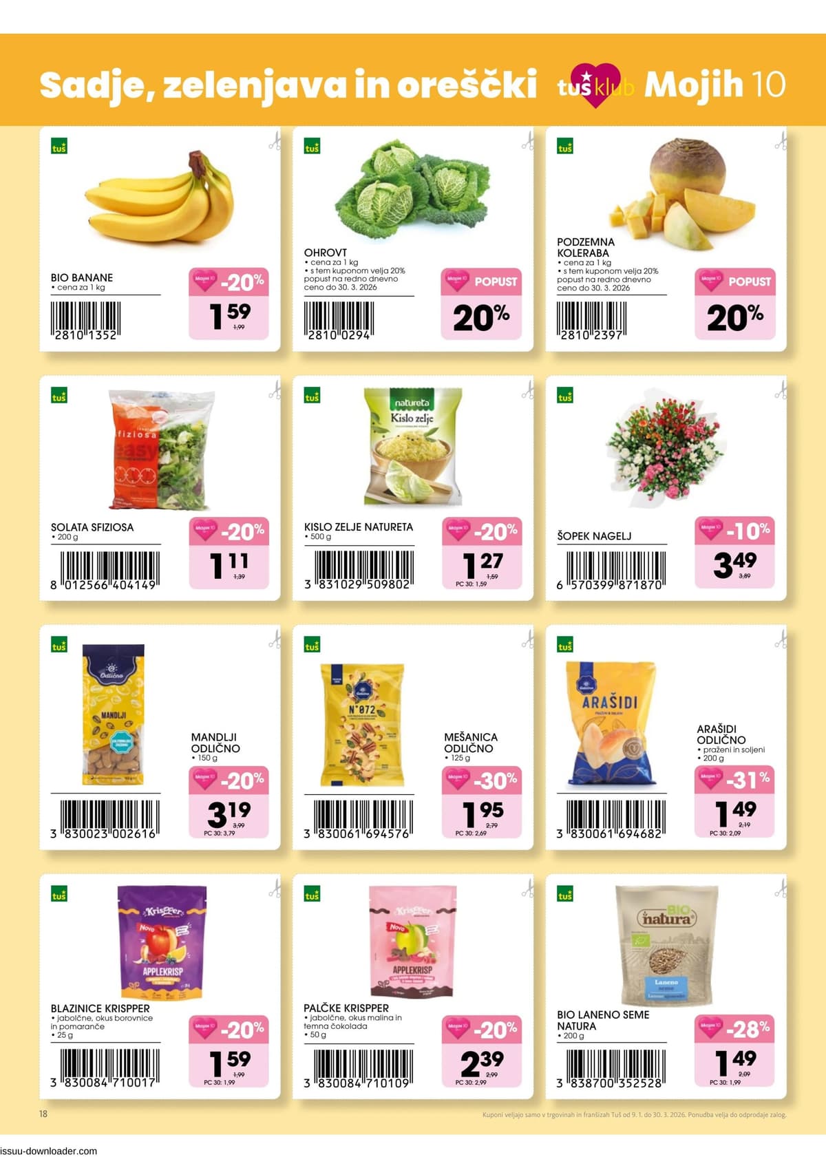 Stran 18. Tuš kataloga - Mojih 10