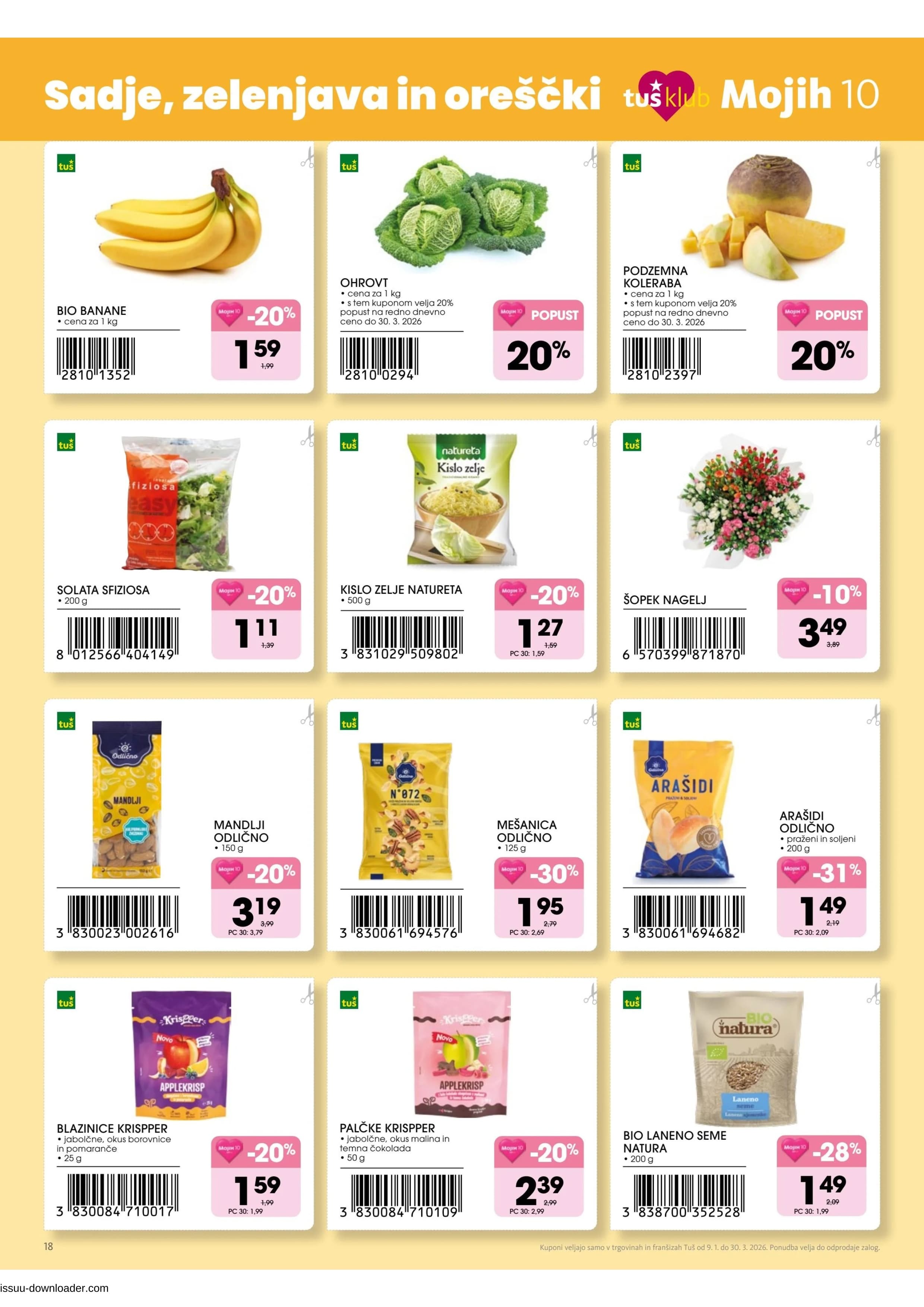 Stran 18. Tuš kataloga - Mojih 10