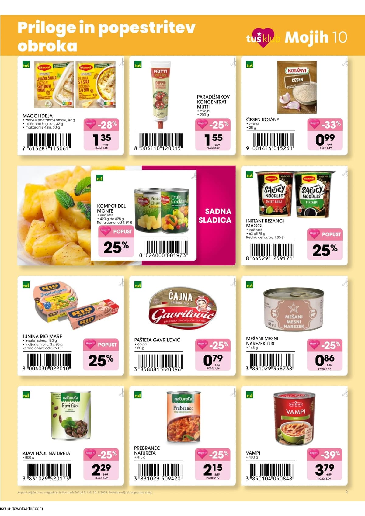 Stran 9. Tuš kataloga - Mojih 10 od 14.02.2026.
