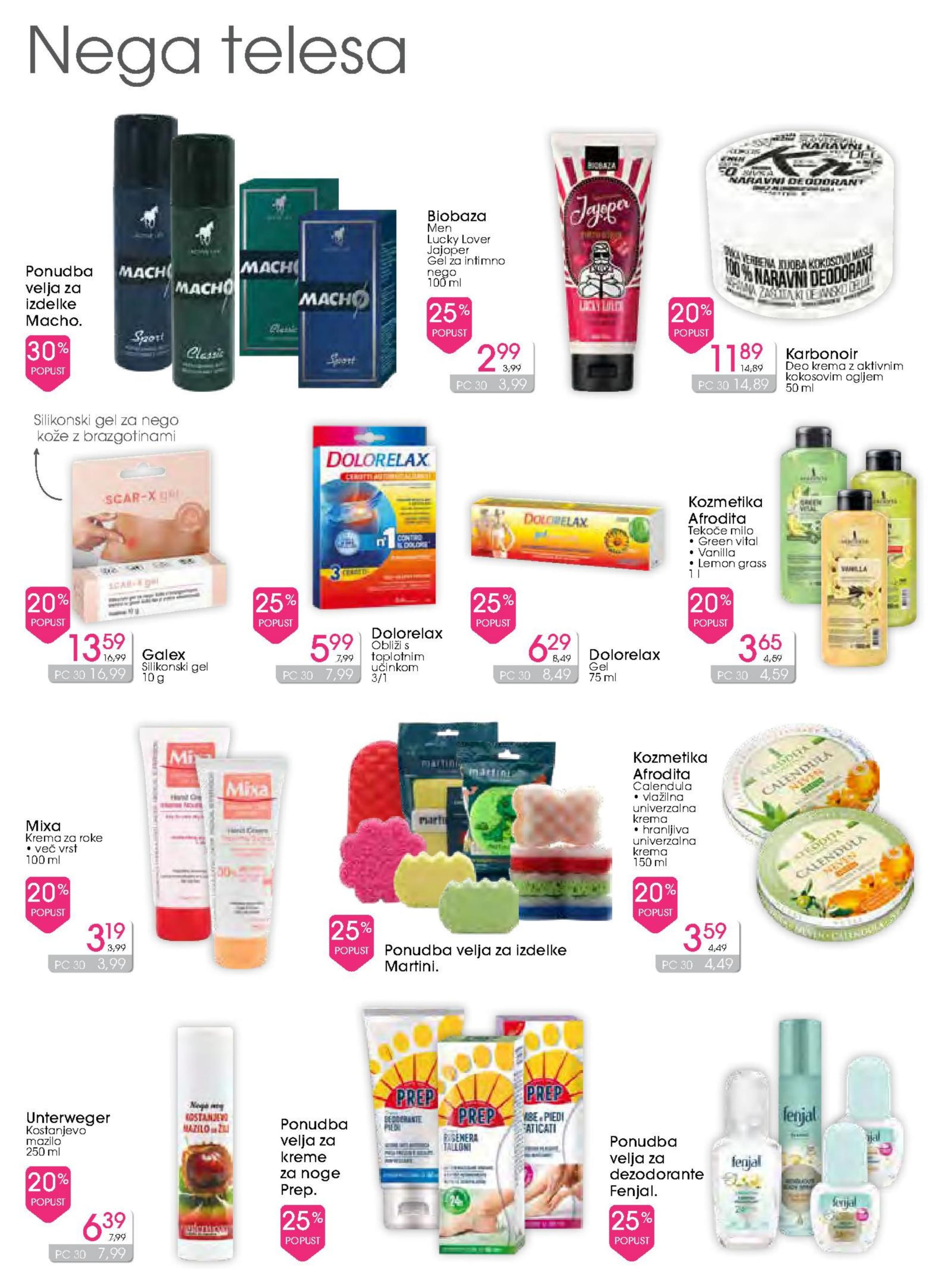 Stran 6. Tuš kataloga - Drogerija