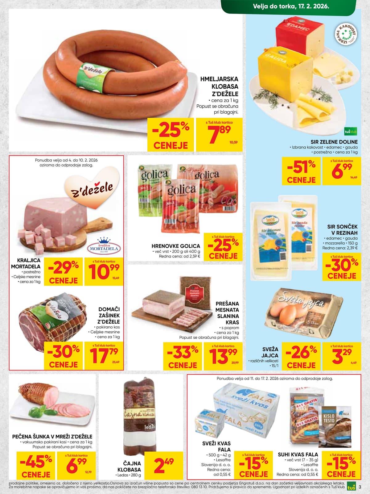 Stran 3. Tuš kataloga - Akcijska Ponudba