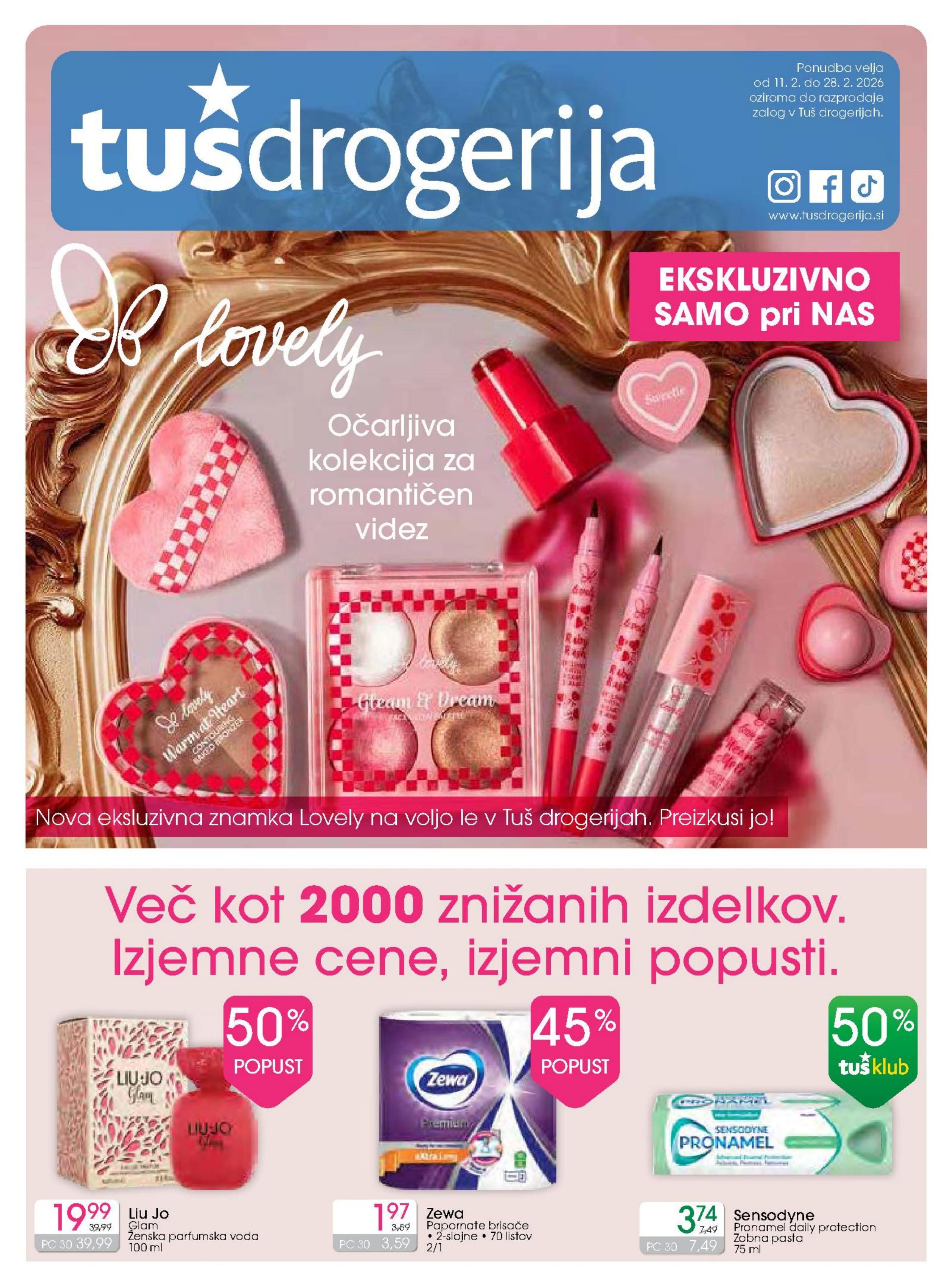 Stran 1. Tuš kataloga - Drogerija