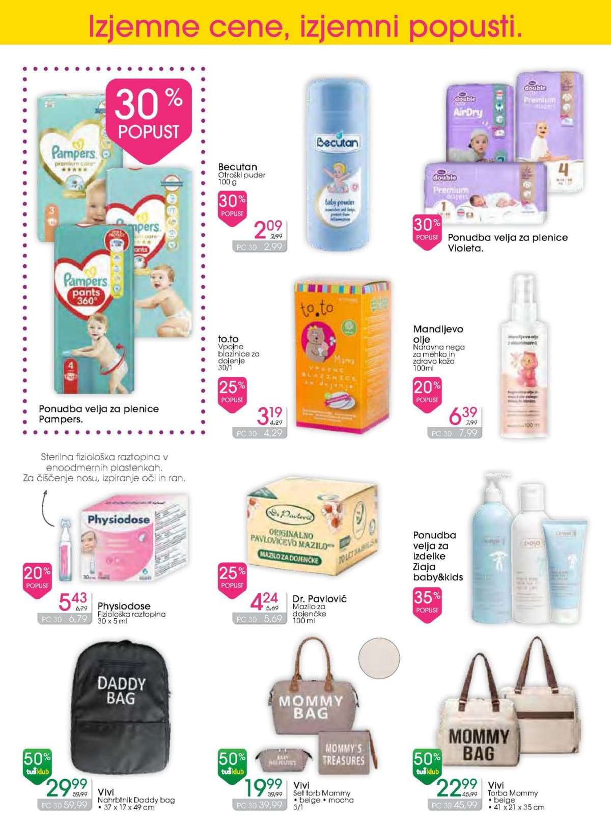 Stran 11. Tuš kataloga - Drogerija