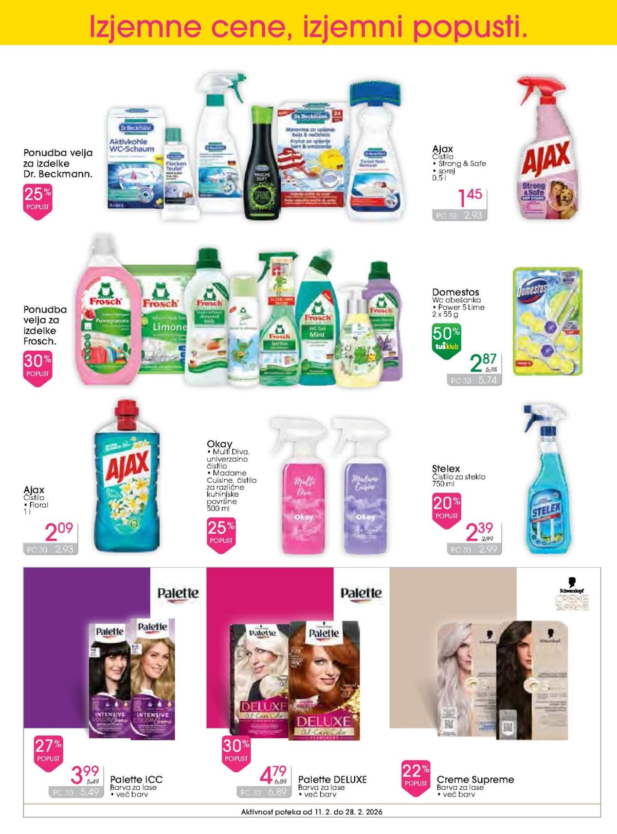 Stran 15. Tuš kataloga - Drogerija