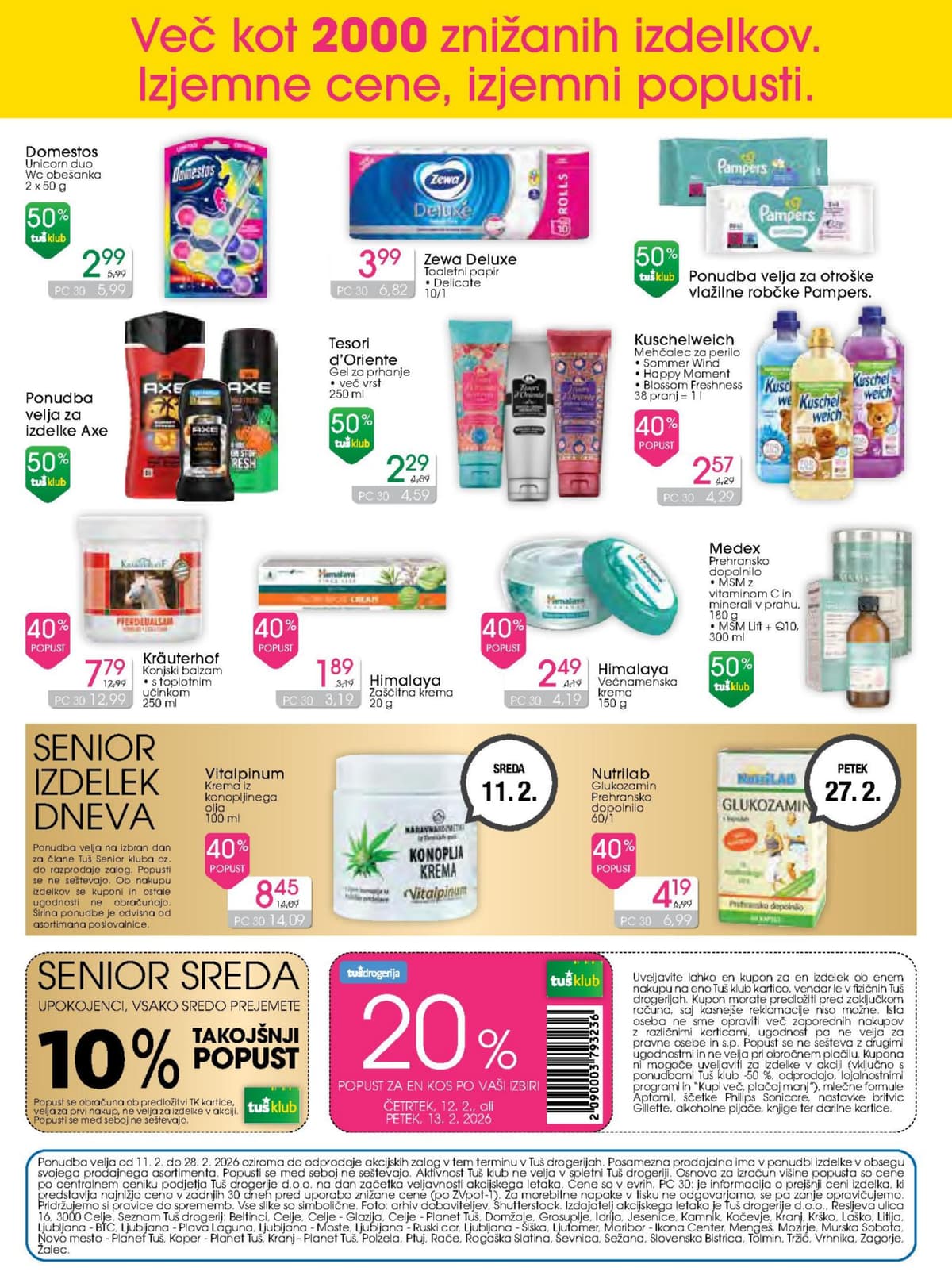 Stran 16. Tuš kataloga - Drogerija