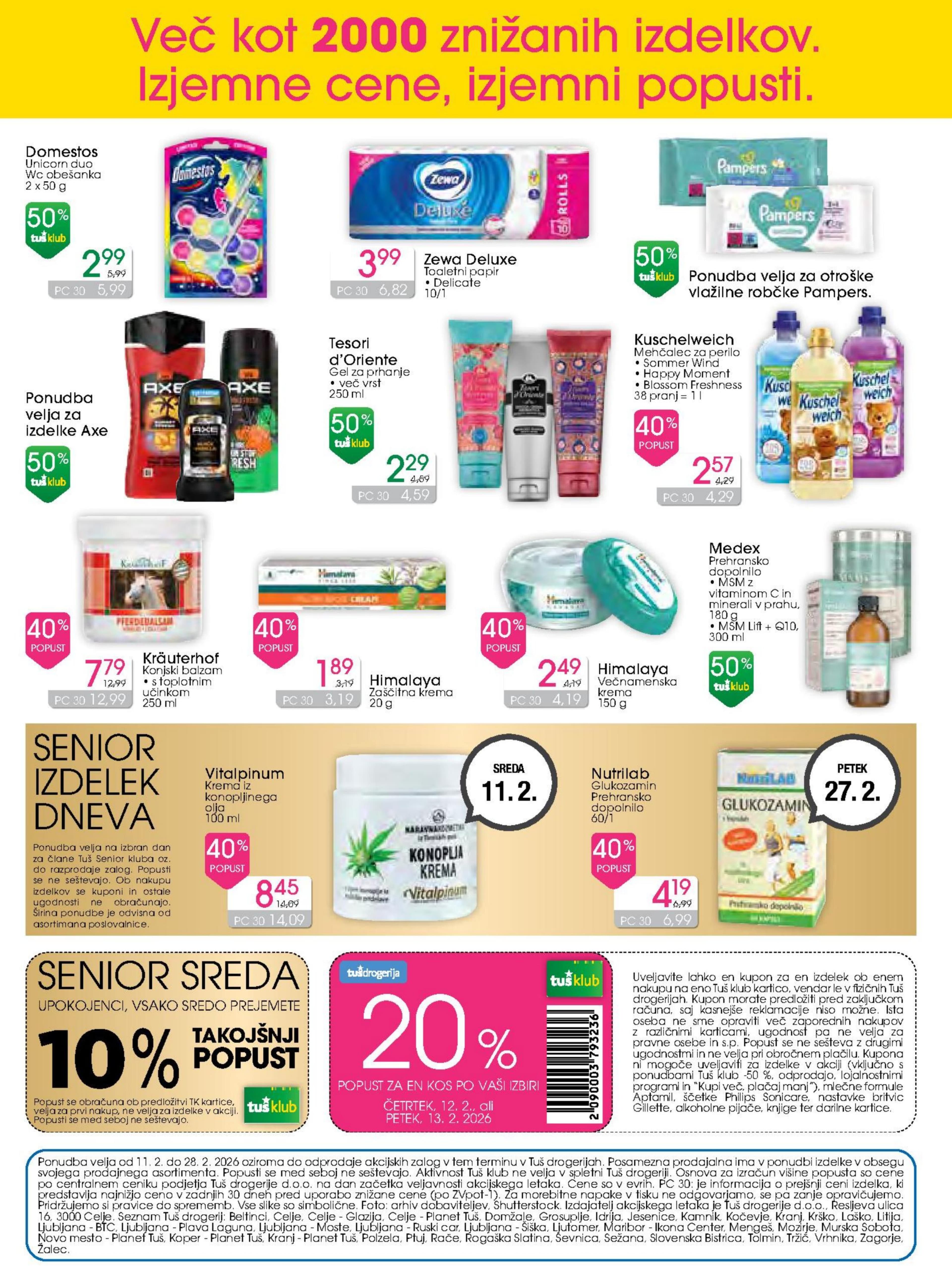 Stran 16. Tuš kataloga - Drogerija