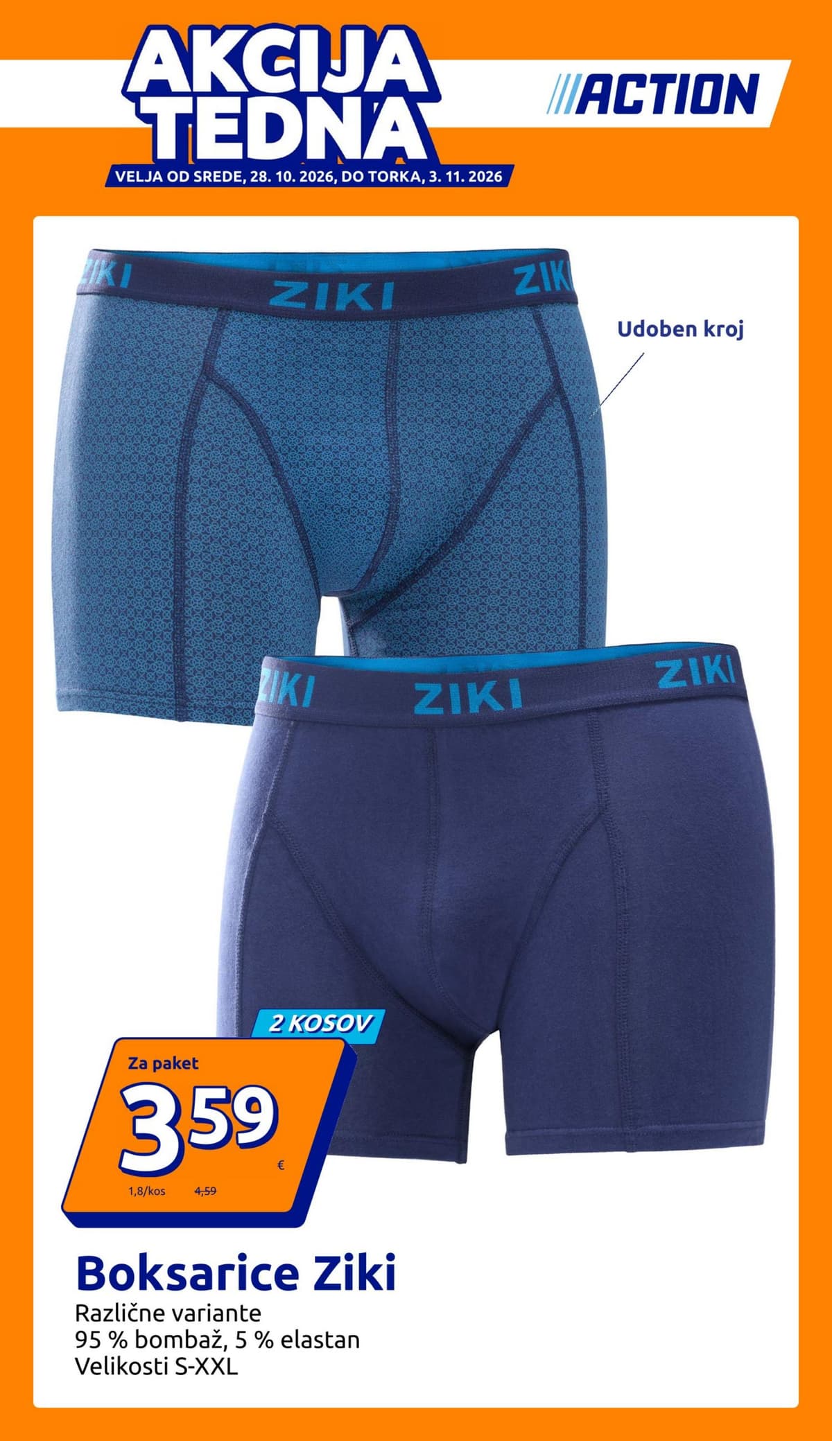 Action katalog od 28.10.2026. - Akcija tedna