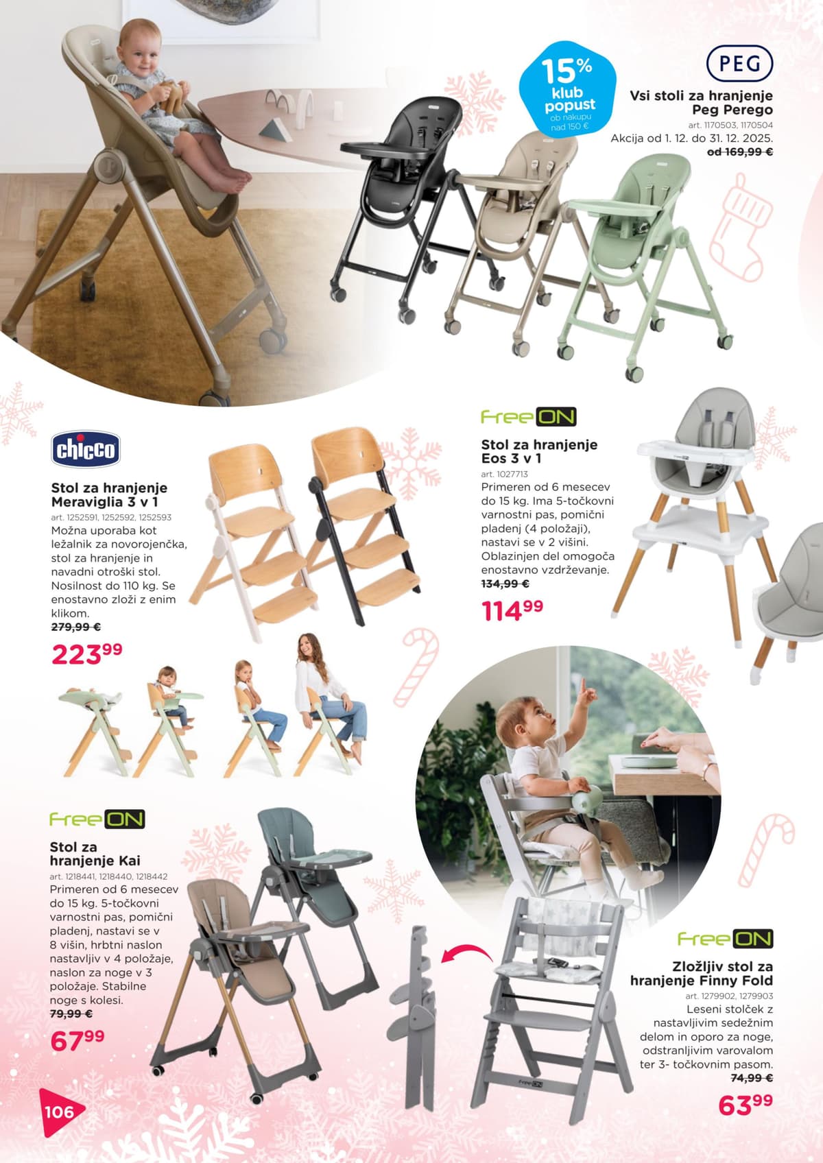 Stran 106. Baby Center kataloga - Praznični katalog od 25.02.2026.