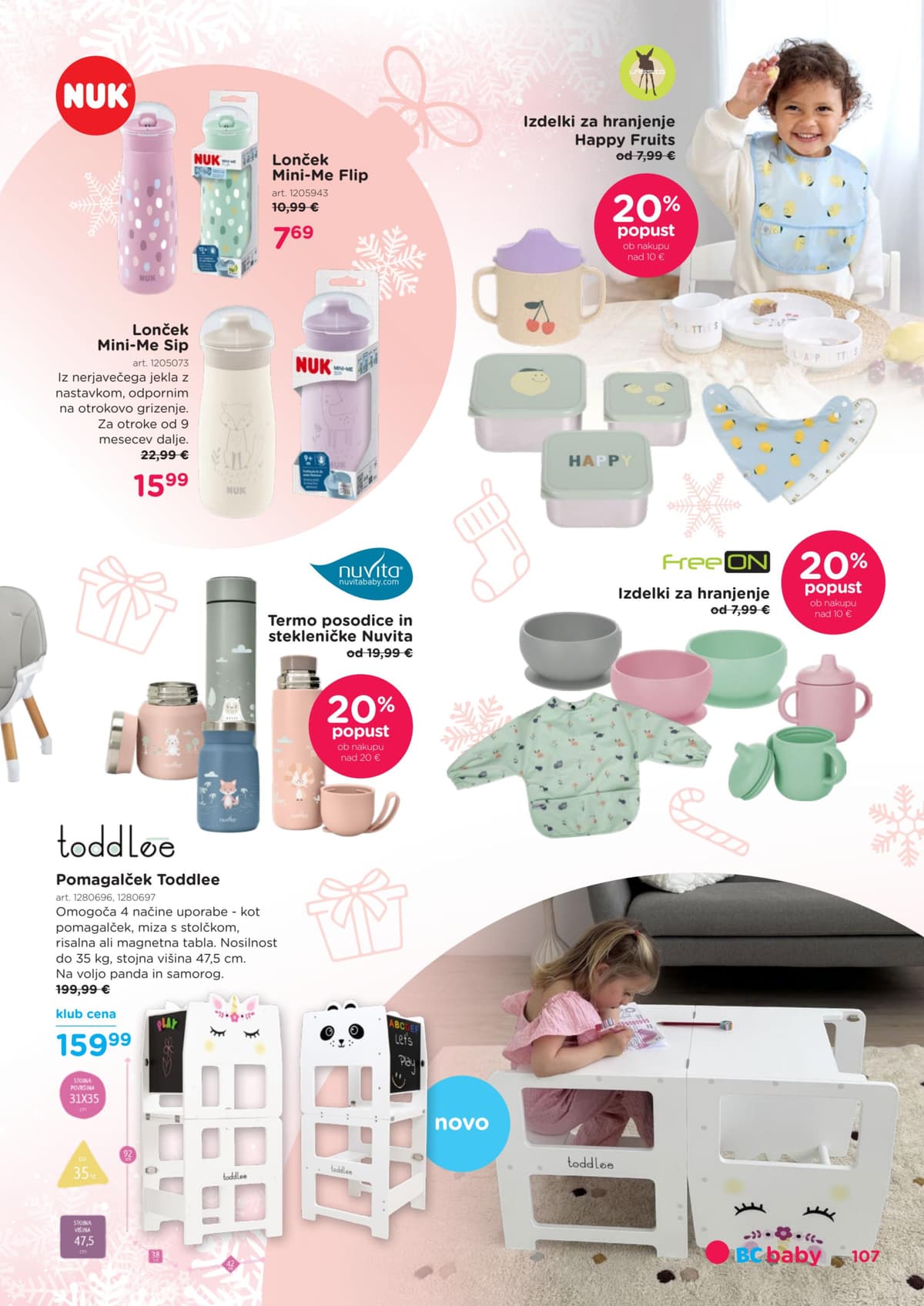 Stran 107. Baby Center kataloga - Praznični katalog od 25.02.2026.