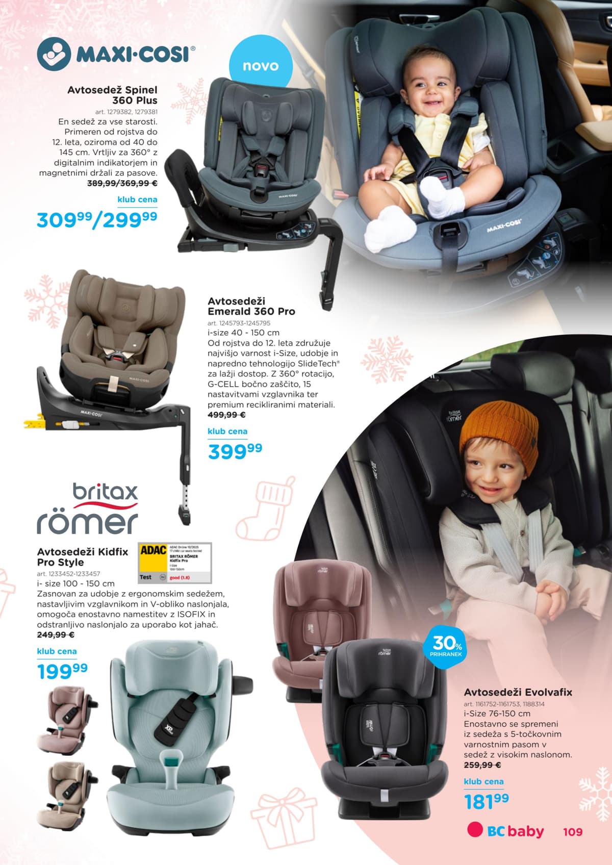 Stran 109. Baby Center kataloga - Praznični katalog od 25.02.2026.