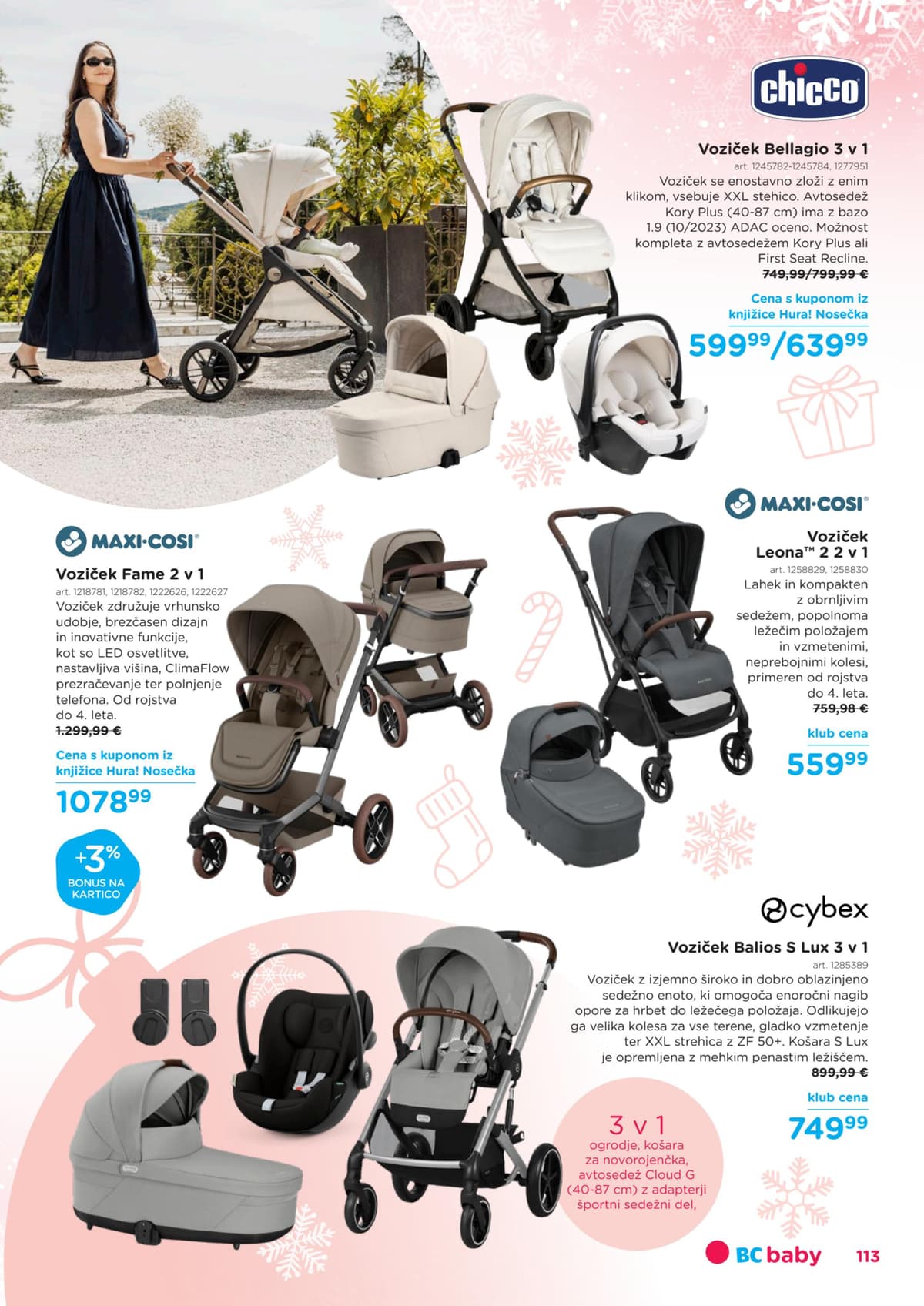 Stran 113. Baby Center kataloga - Praznični katalog od 25.02.2026.