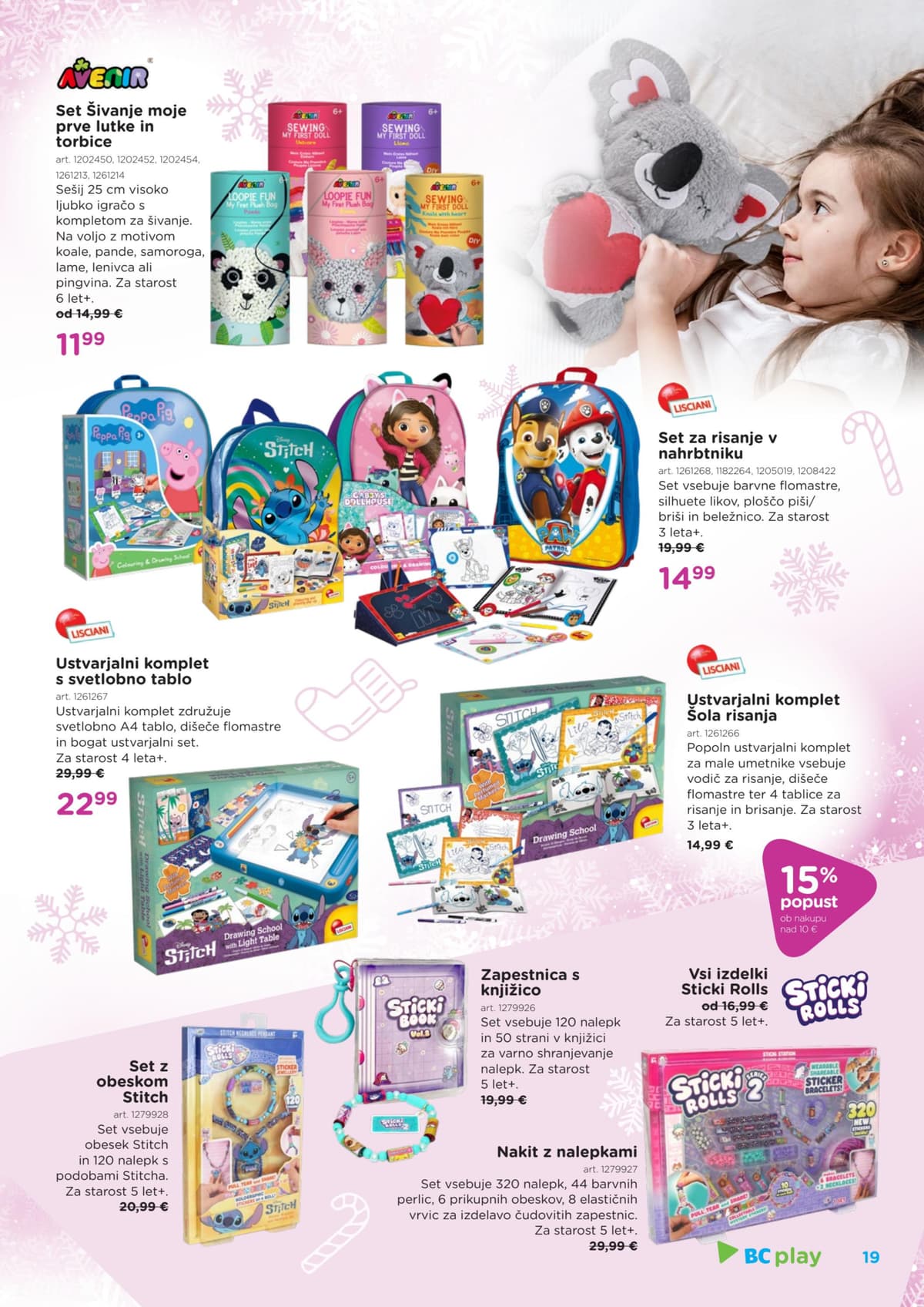 Stran 19. Baby Center kataloga - Praznični katalog od 25.02.2026.