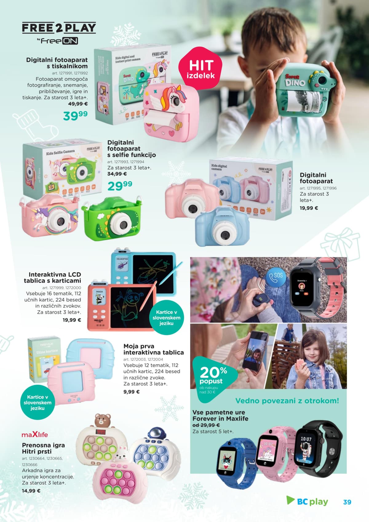 Stran 39. Baby Center kataloga - Praznični katalog od 25.02.2026.