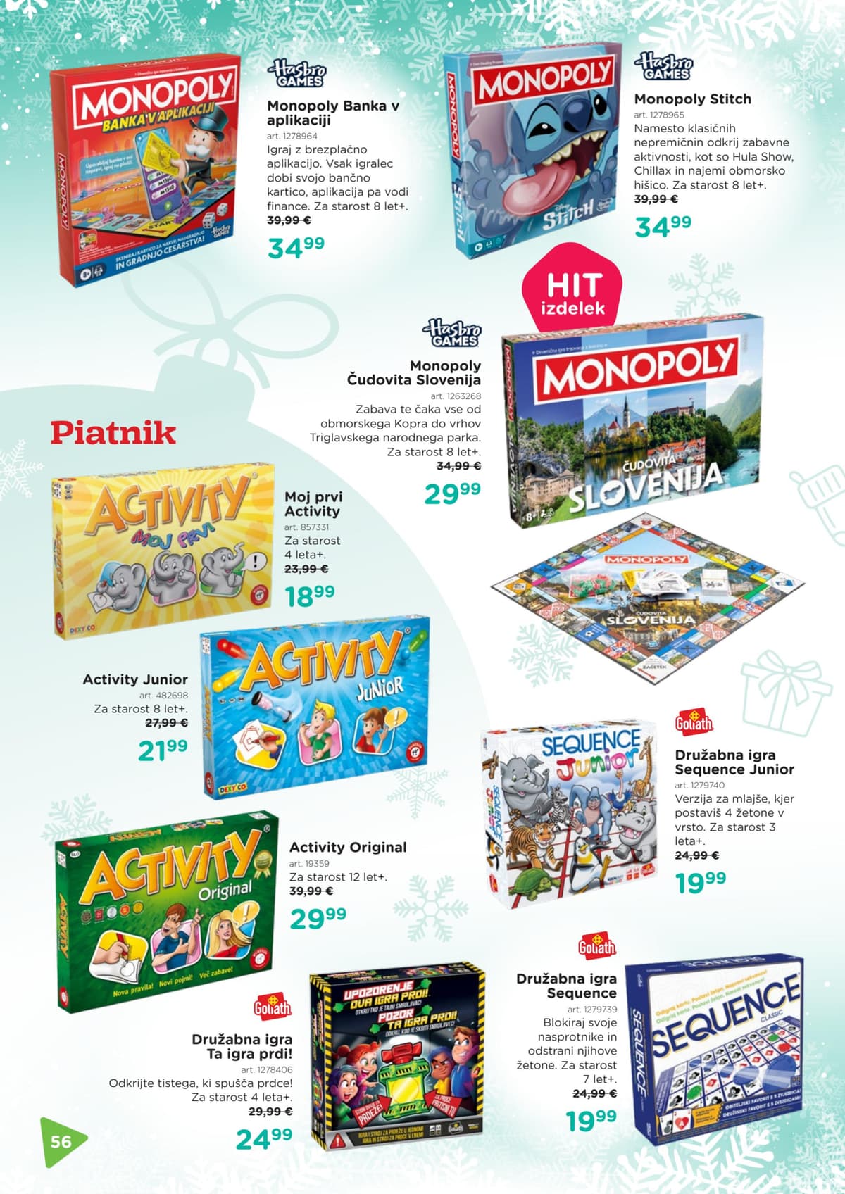 Stran 56. Baby Center kataloga - Praznični katalog od 25.02.2026.