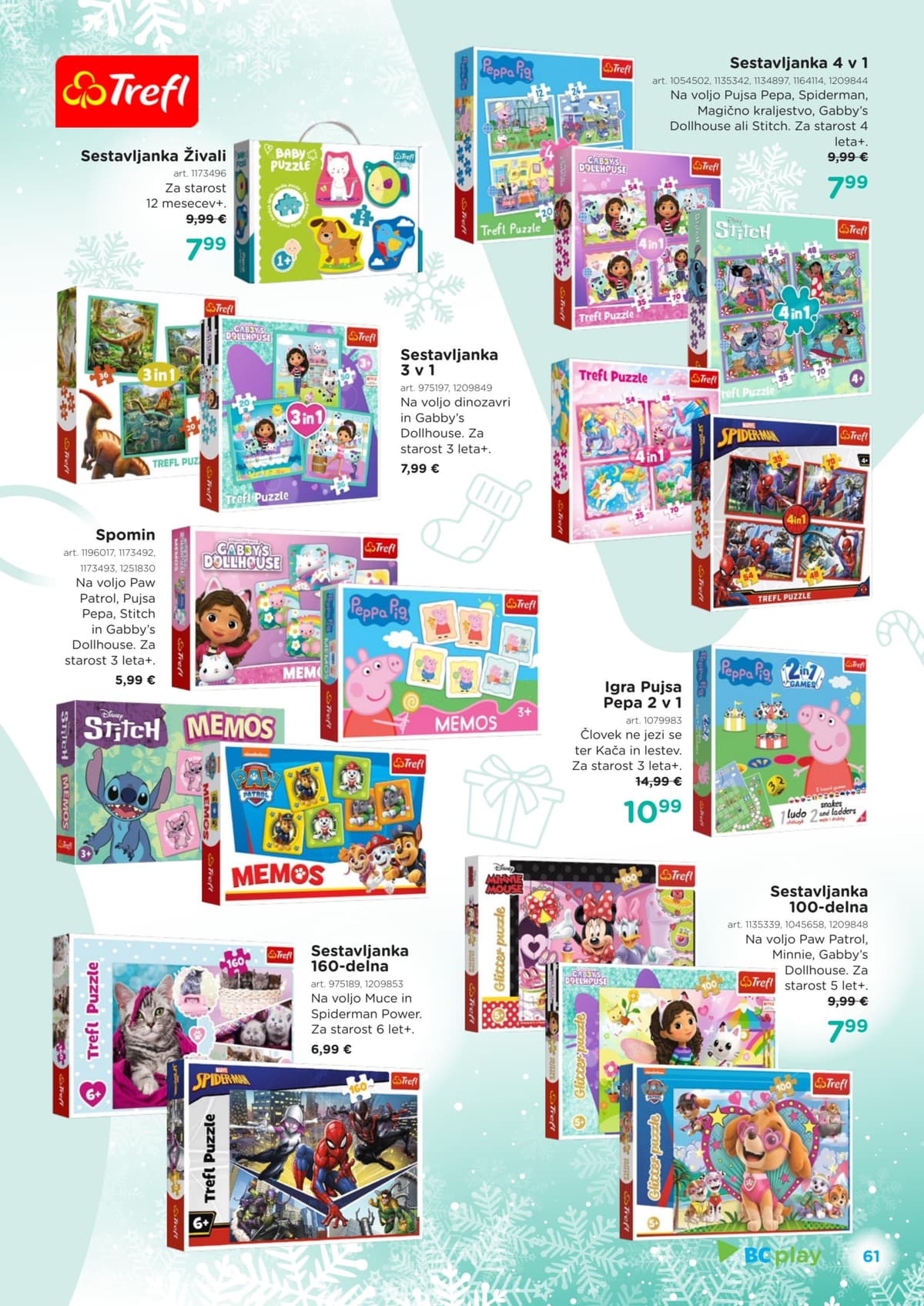 Stran 61. Baby Center kataloga - Praznični katalog od 25.02.2026.