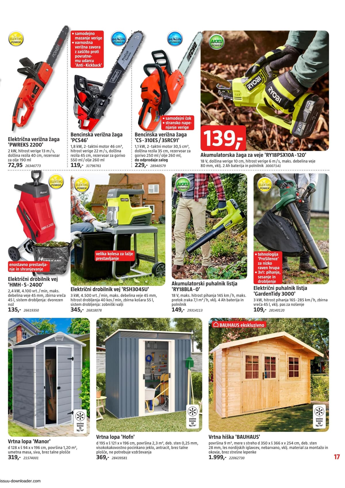 Stran 17. Bauhaus kataloga - November od 02.03.2026.