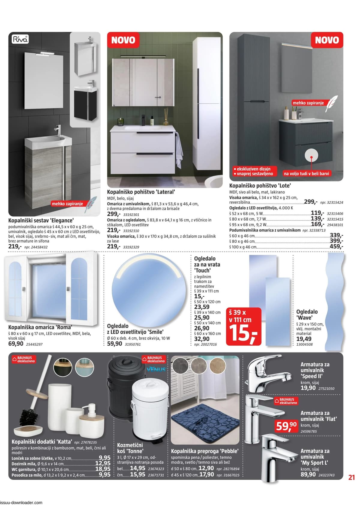 Stran 21. Bauhaus kataloga - November od 02.03.2026.