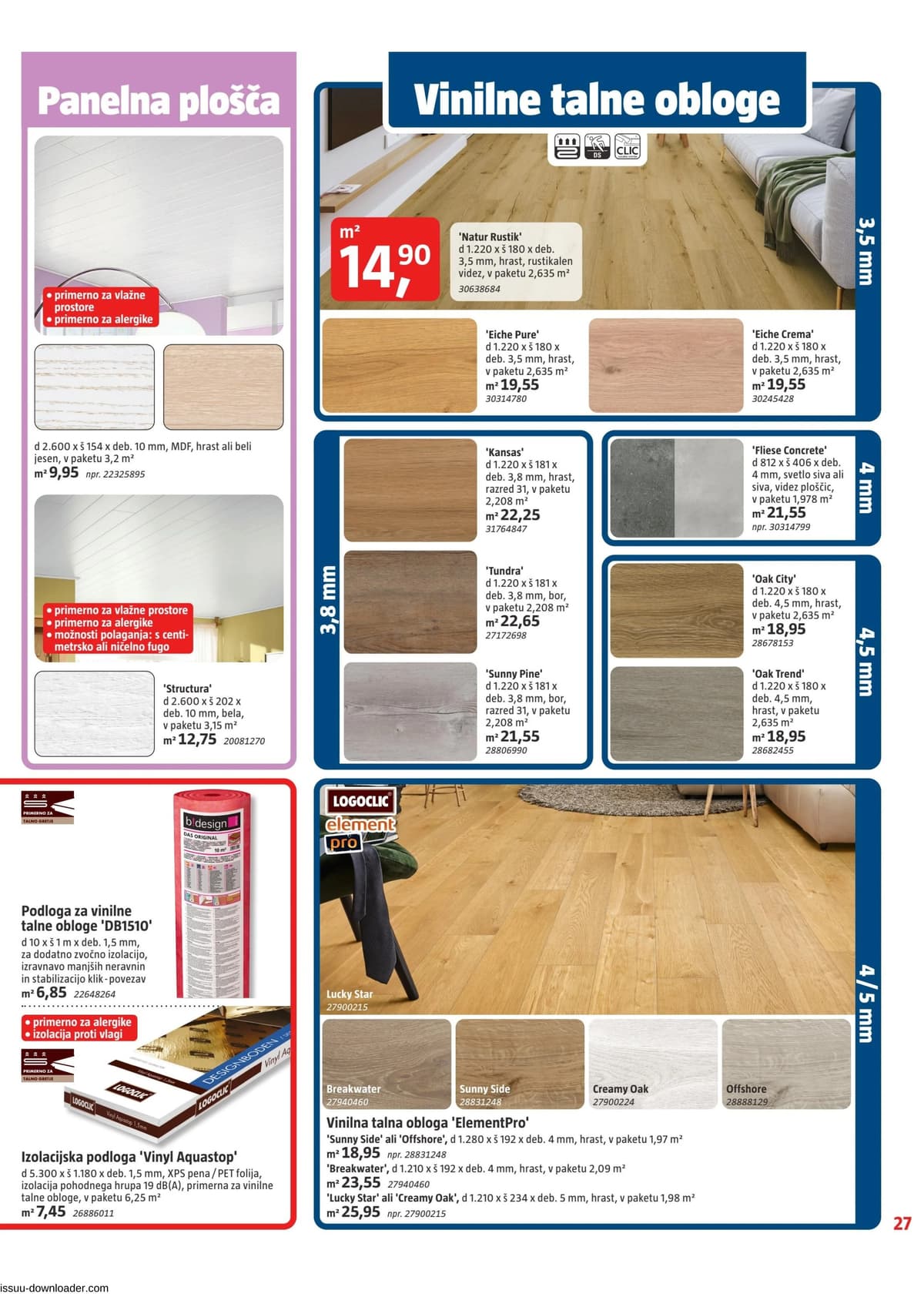 Stran 27. Bauhaus kataloga - November od 02.03.2026.