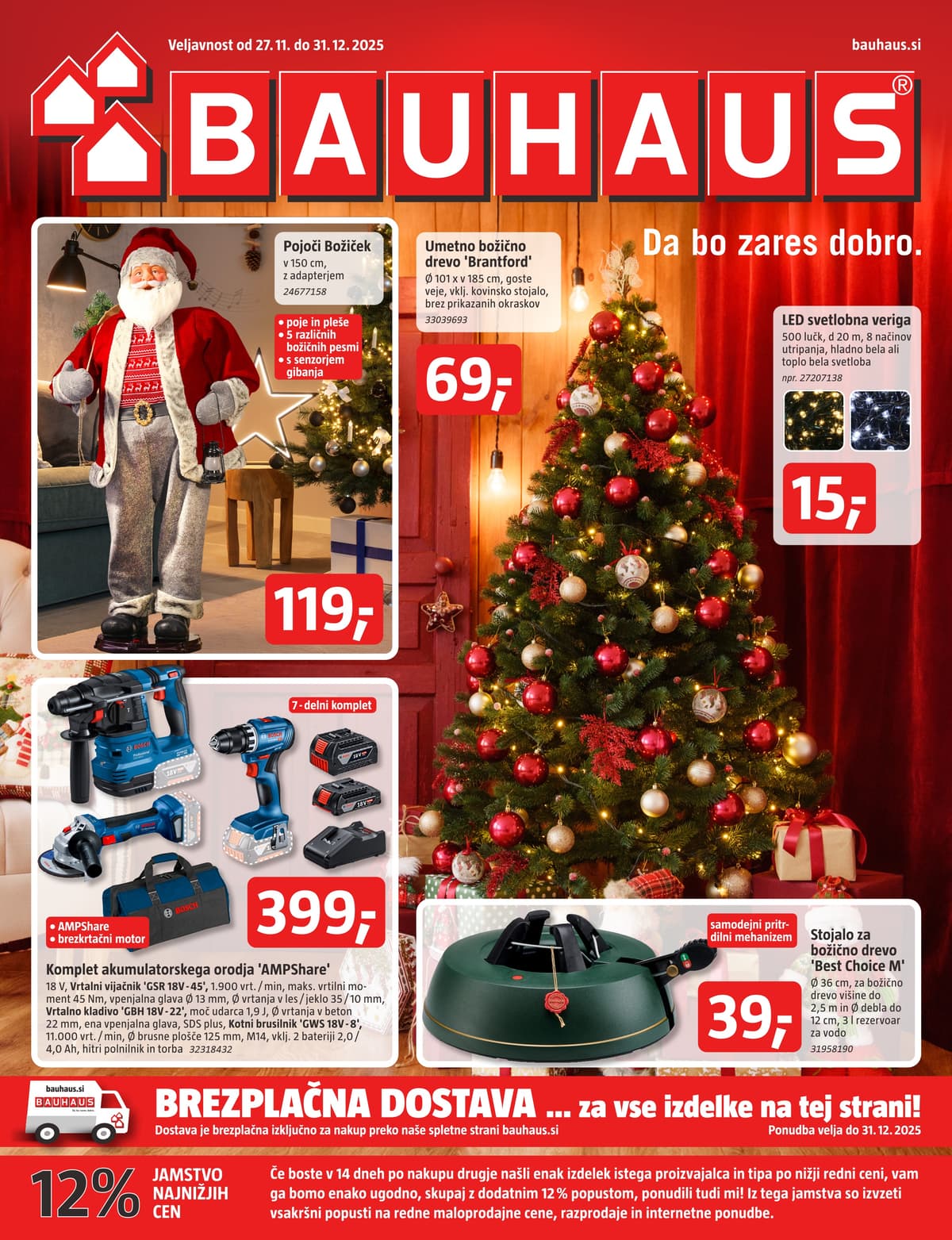 Stran 1. Bauhaus kataloga - December od 01.03.2026.