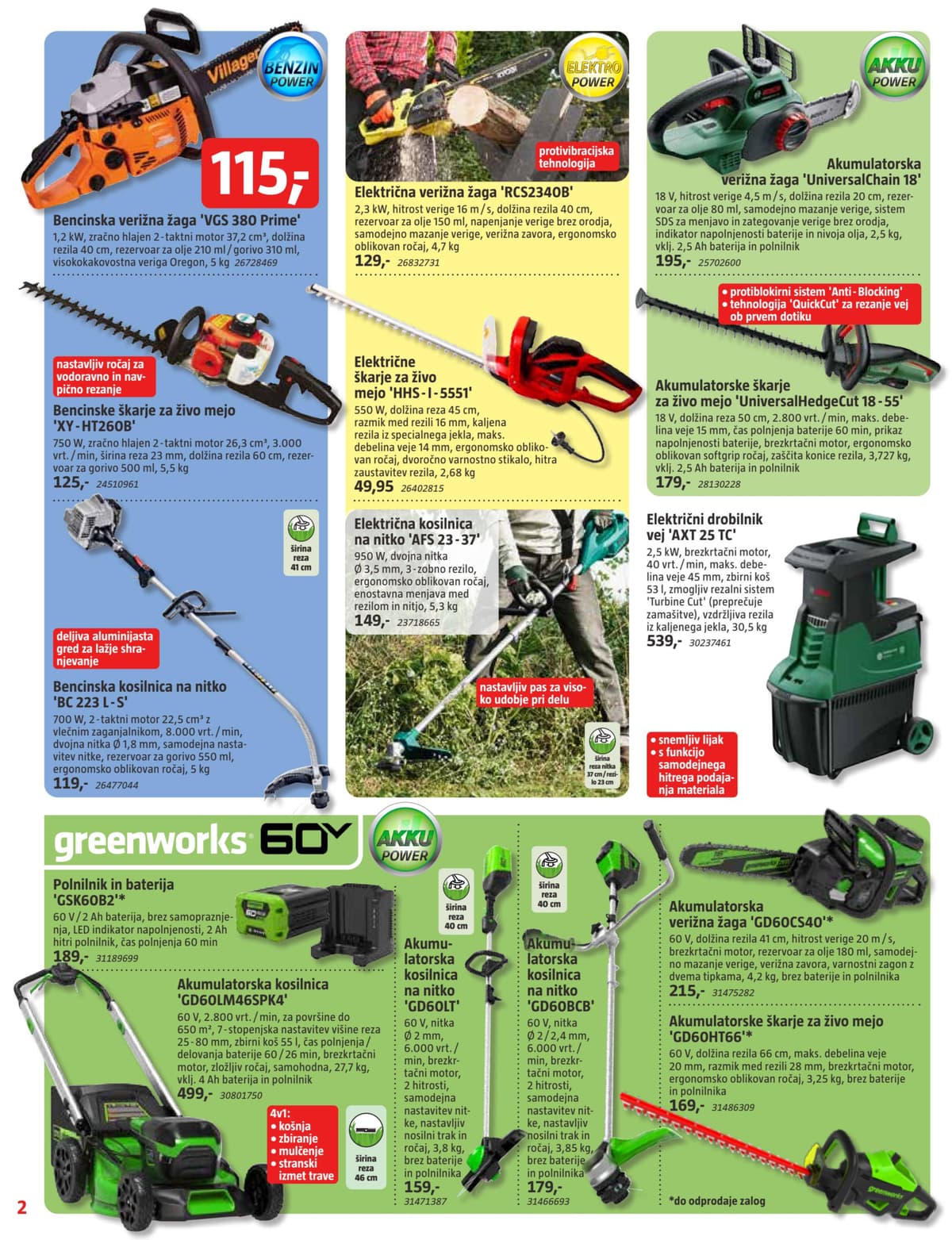 Stran 2. Bauhaus kataloga - Januar 2026. od 01.03.2026.