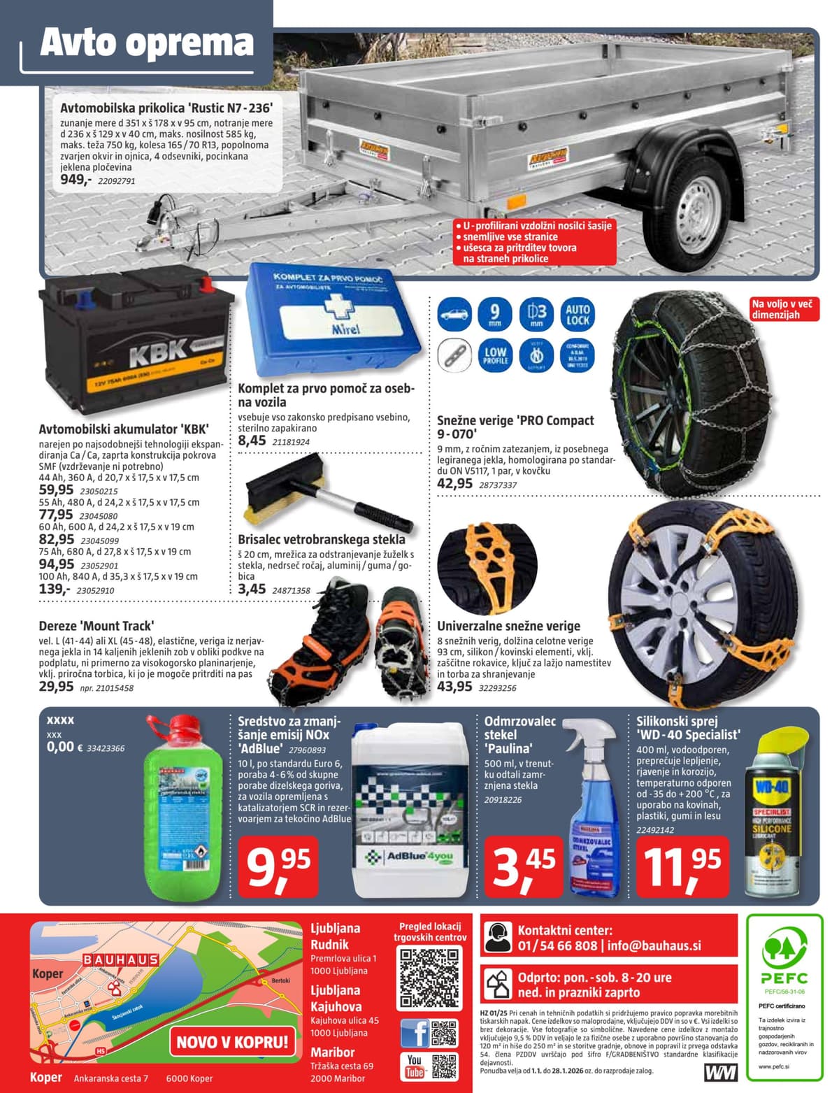 Stran 32. Bauhaus kataloga - Januar 2026.