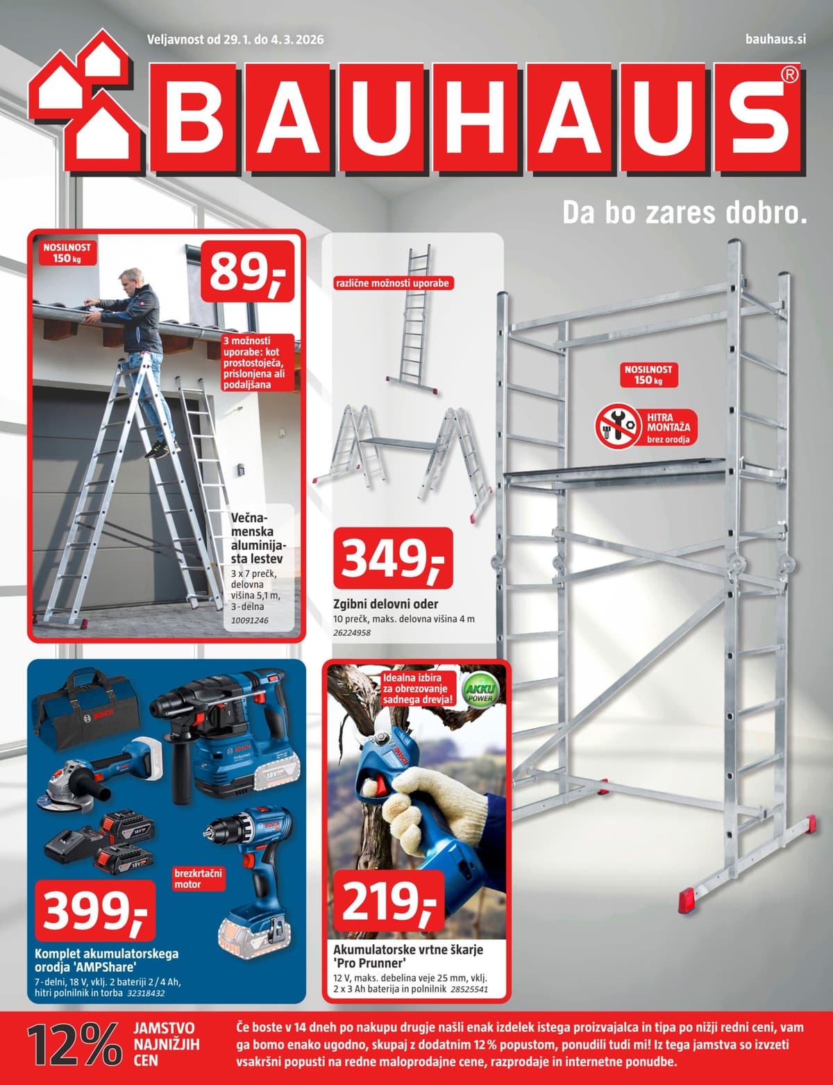 Stran 1. Bauhaus kataloga - Februar 2026