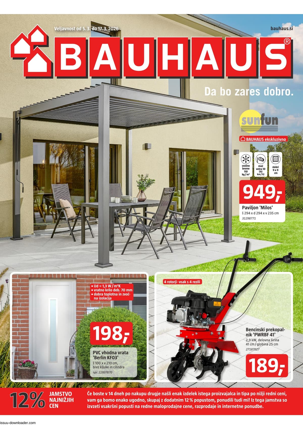 Stran 1. Bauhaus kataloga - Marec 2026