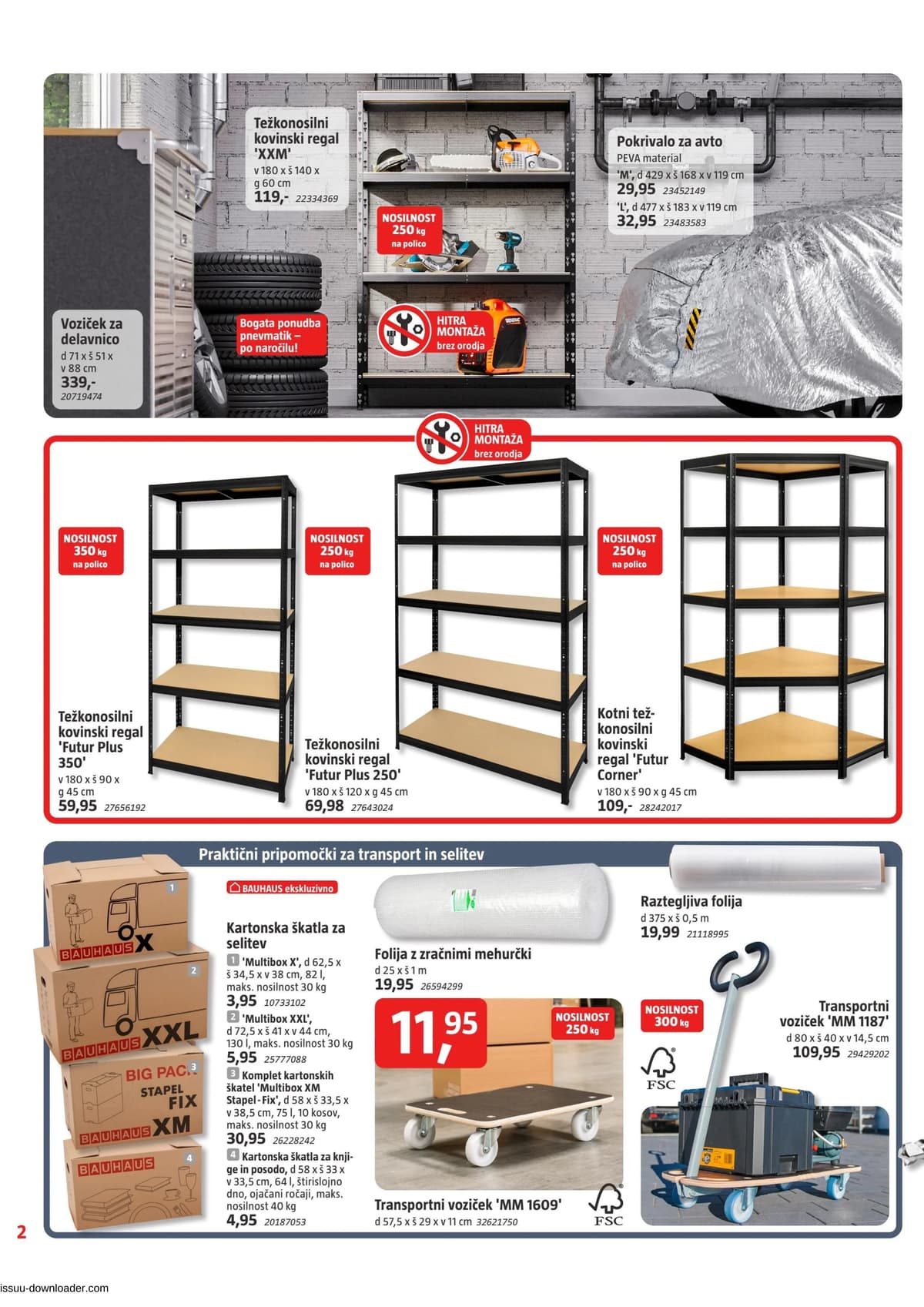 Stran 2. Bauhaus kataloga - Marec 2026