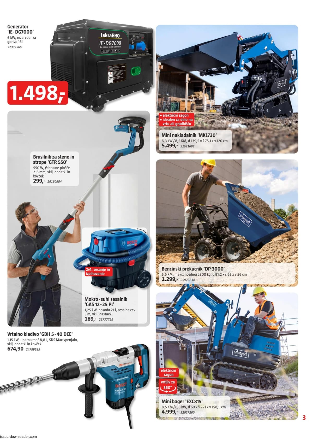 Stran 3. Bauhaus kataloga - Marec 2026