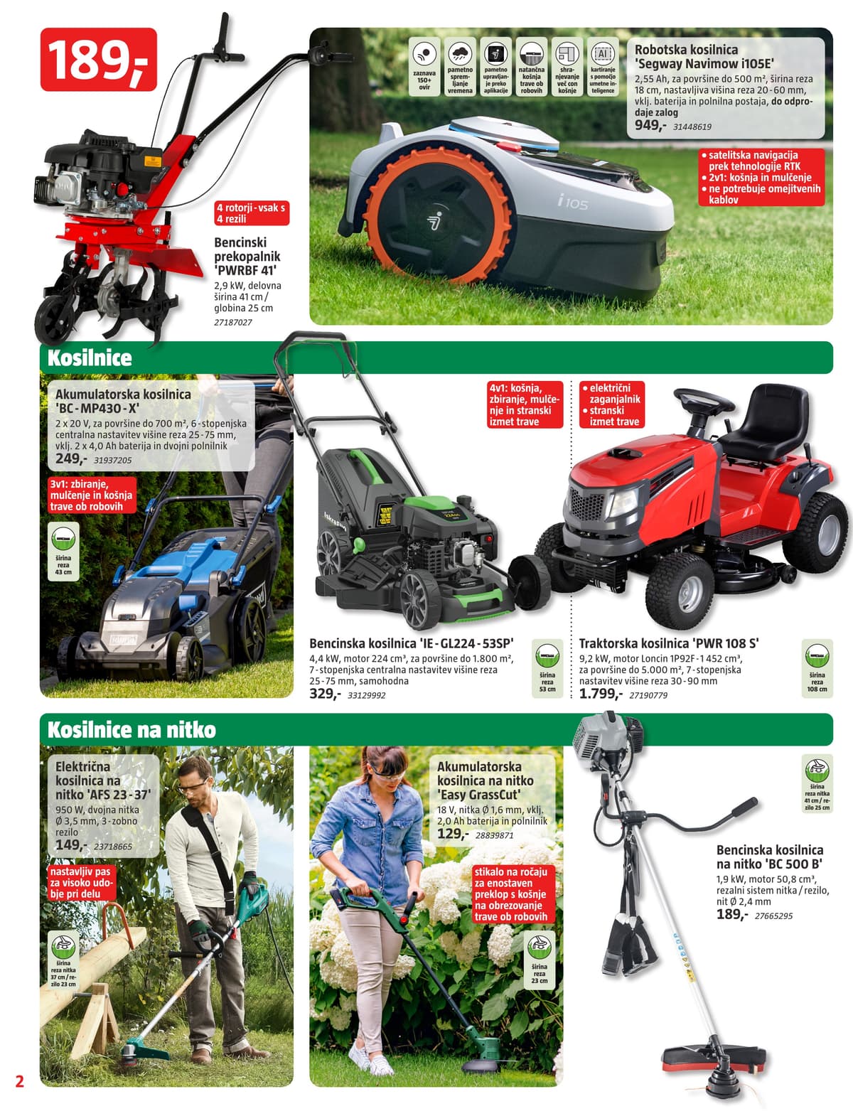 Stran 2. Bauhaus kataloga - Marec 2026 od 18.03.2026.