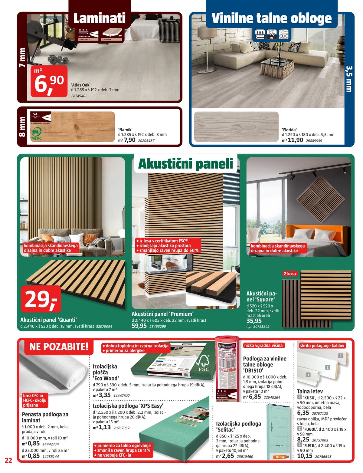 Stran 22. Bauhaus kataloga - Marec 2026 od 18.03.2026.