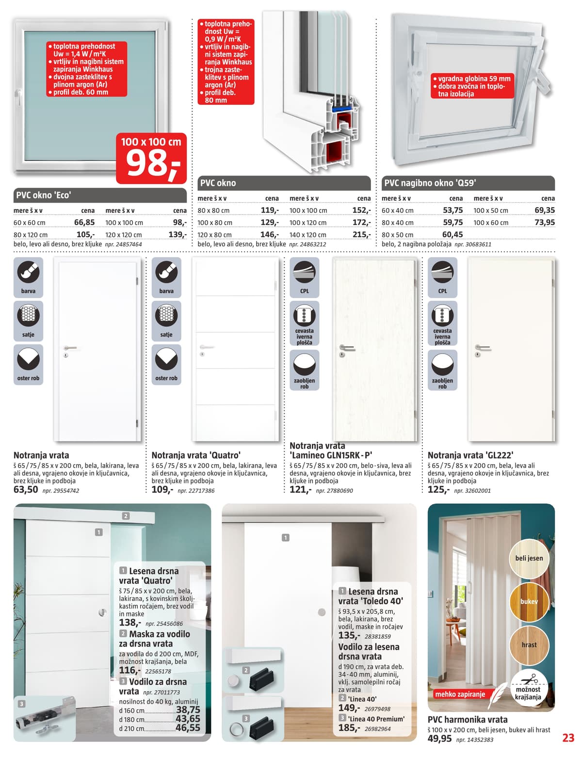 Stran 23. Bauhaus kataloga - Marec 2026 od 18.03.2026.