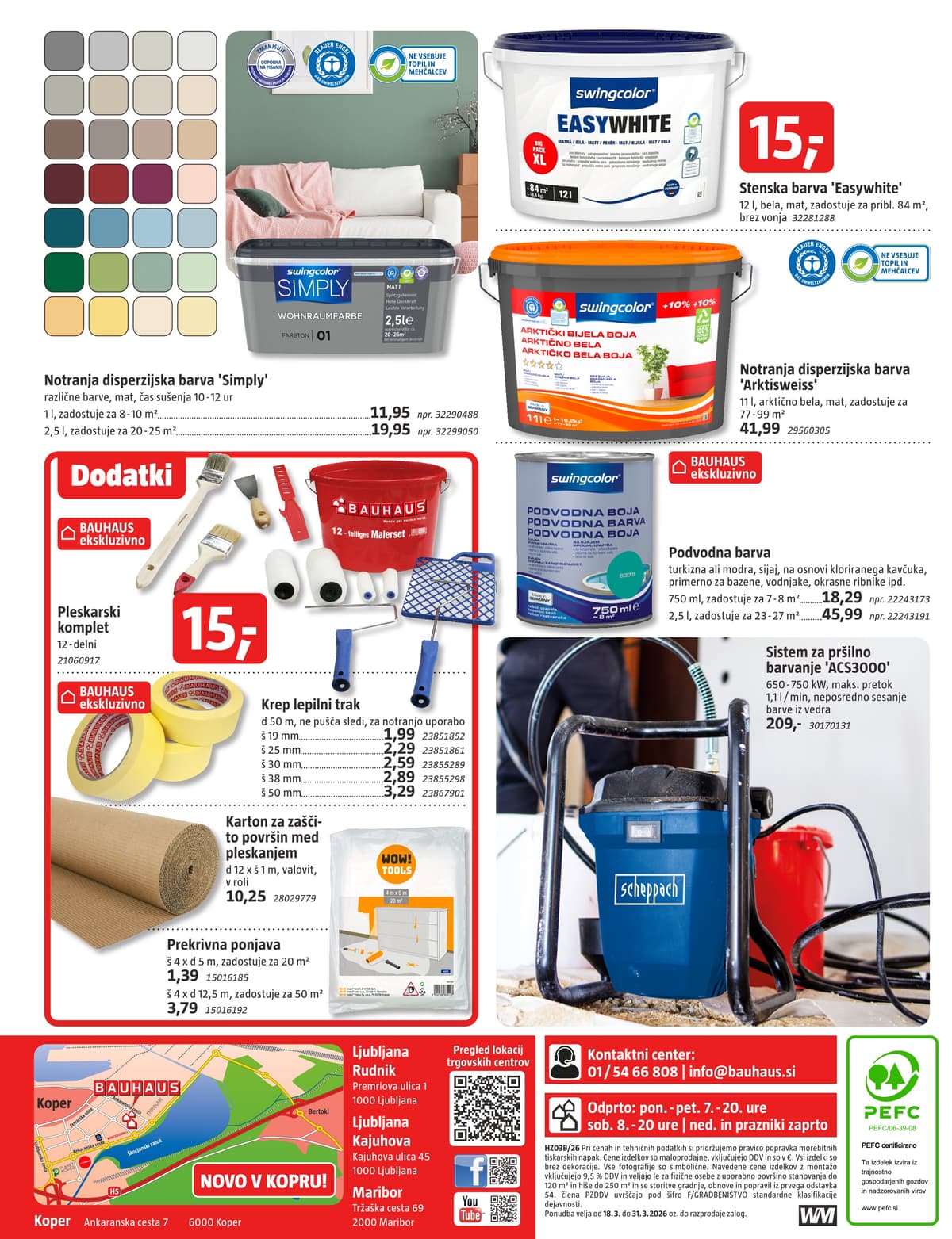 Stran 24. Bauhaus kataloga - Marec 2026 od 18.03.2026.