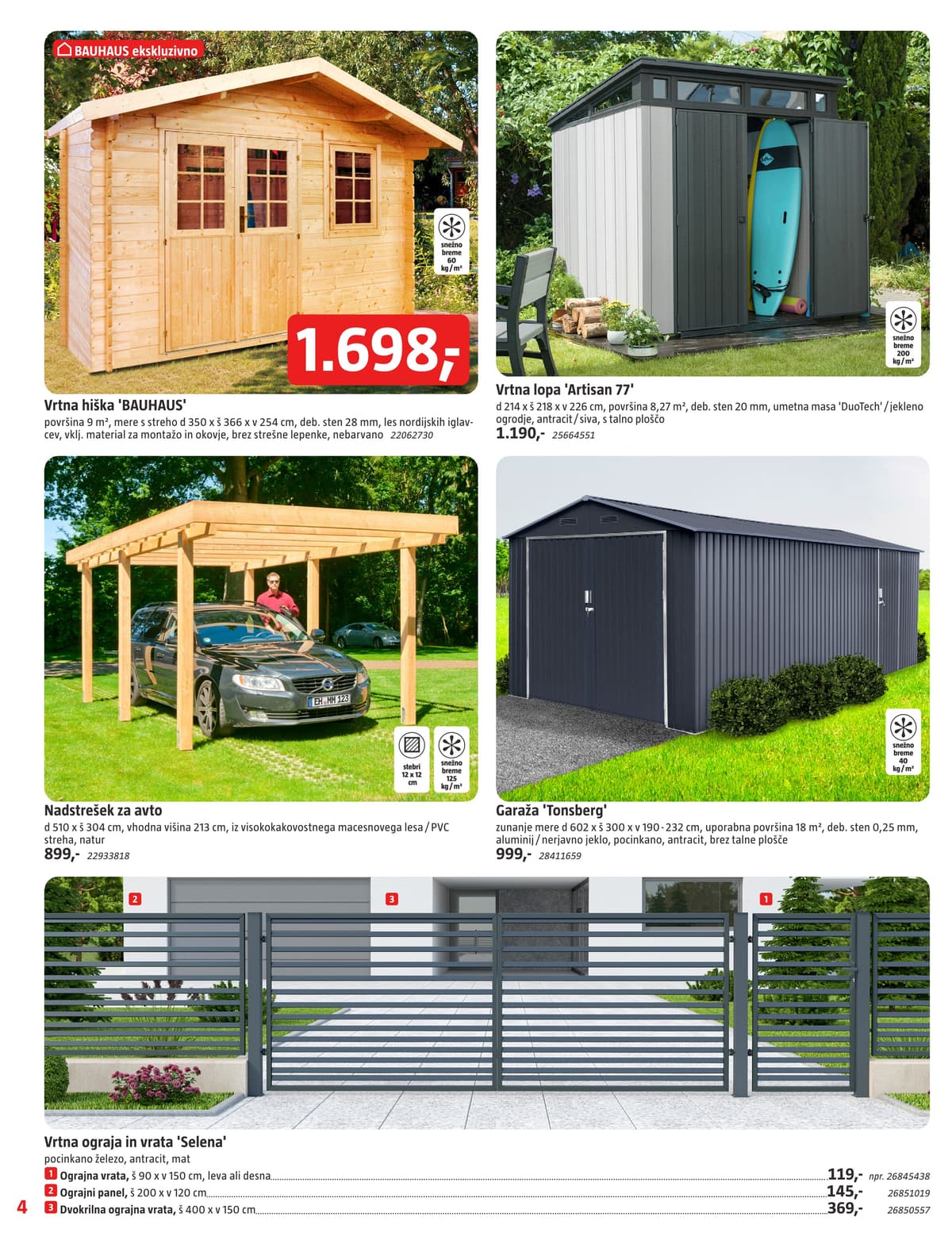 Stran 4. Bauhaus kataloga - Marec 2026 od 18.03.2026.