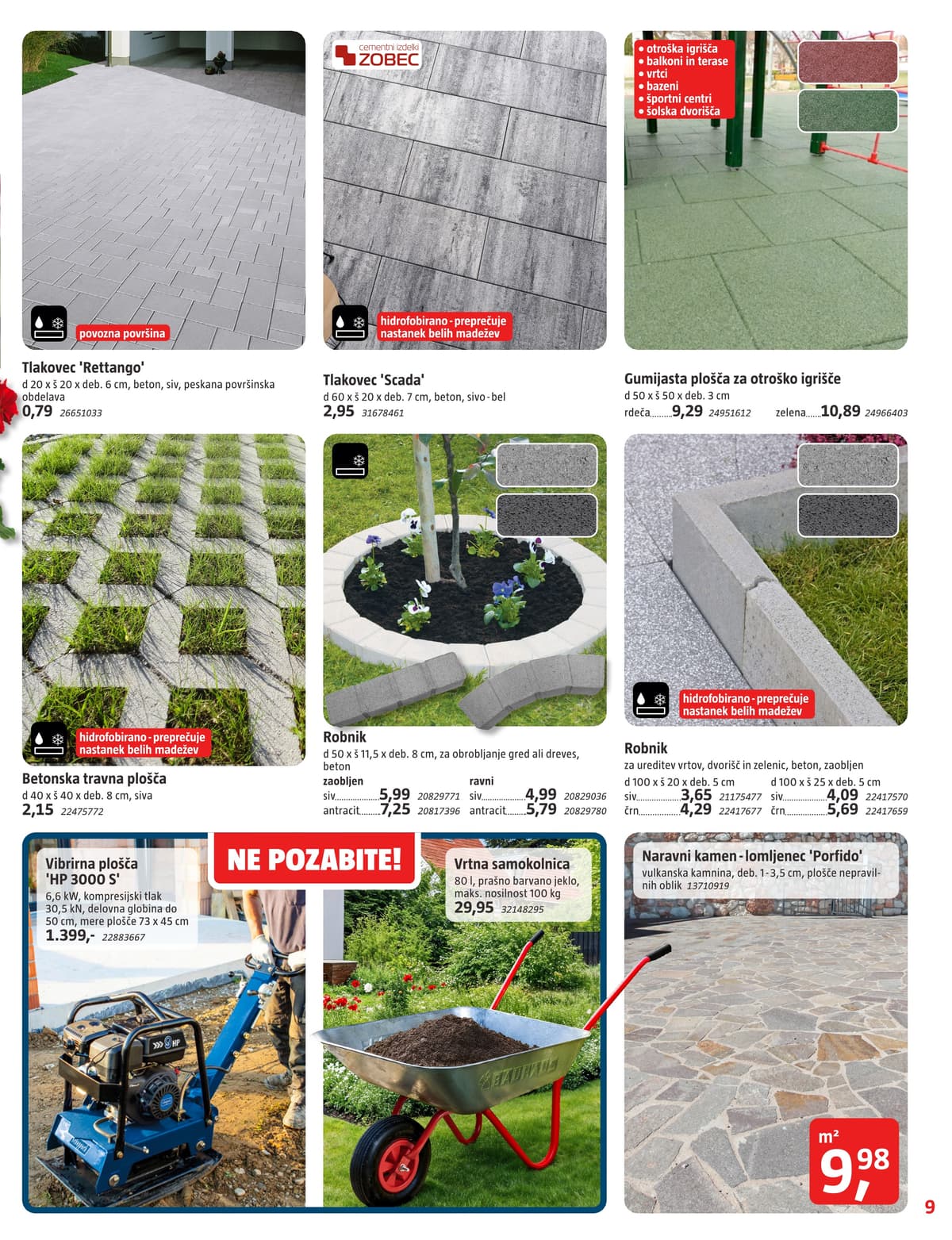 Stran 9. Bauhaus kataloga - Marec 2026 od 18.03.2026.