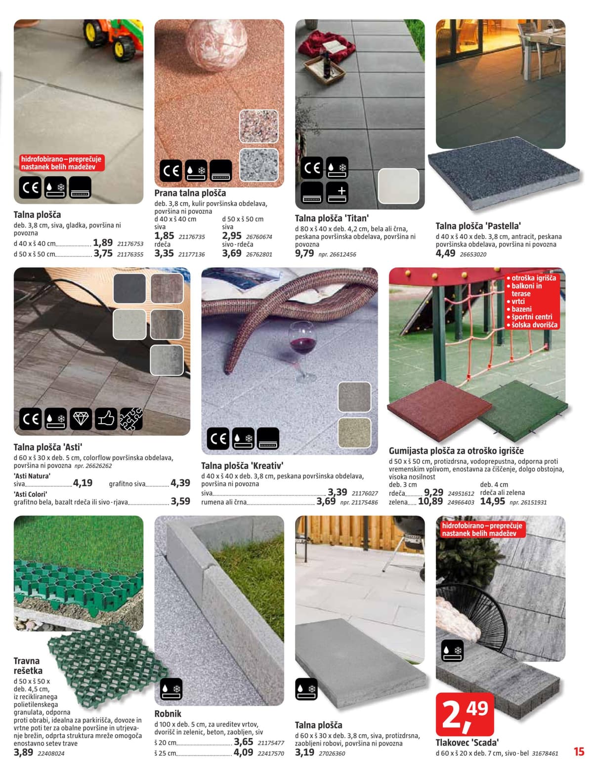 Stran 15. Bauhaus kataloga - April 2026 od 31.03.2026.