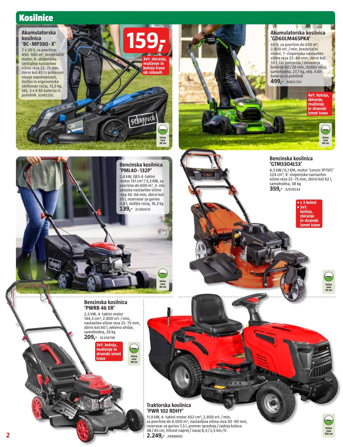 Stran 2. Bauhaus kataloga - April 2026 od 31.03.2026.