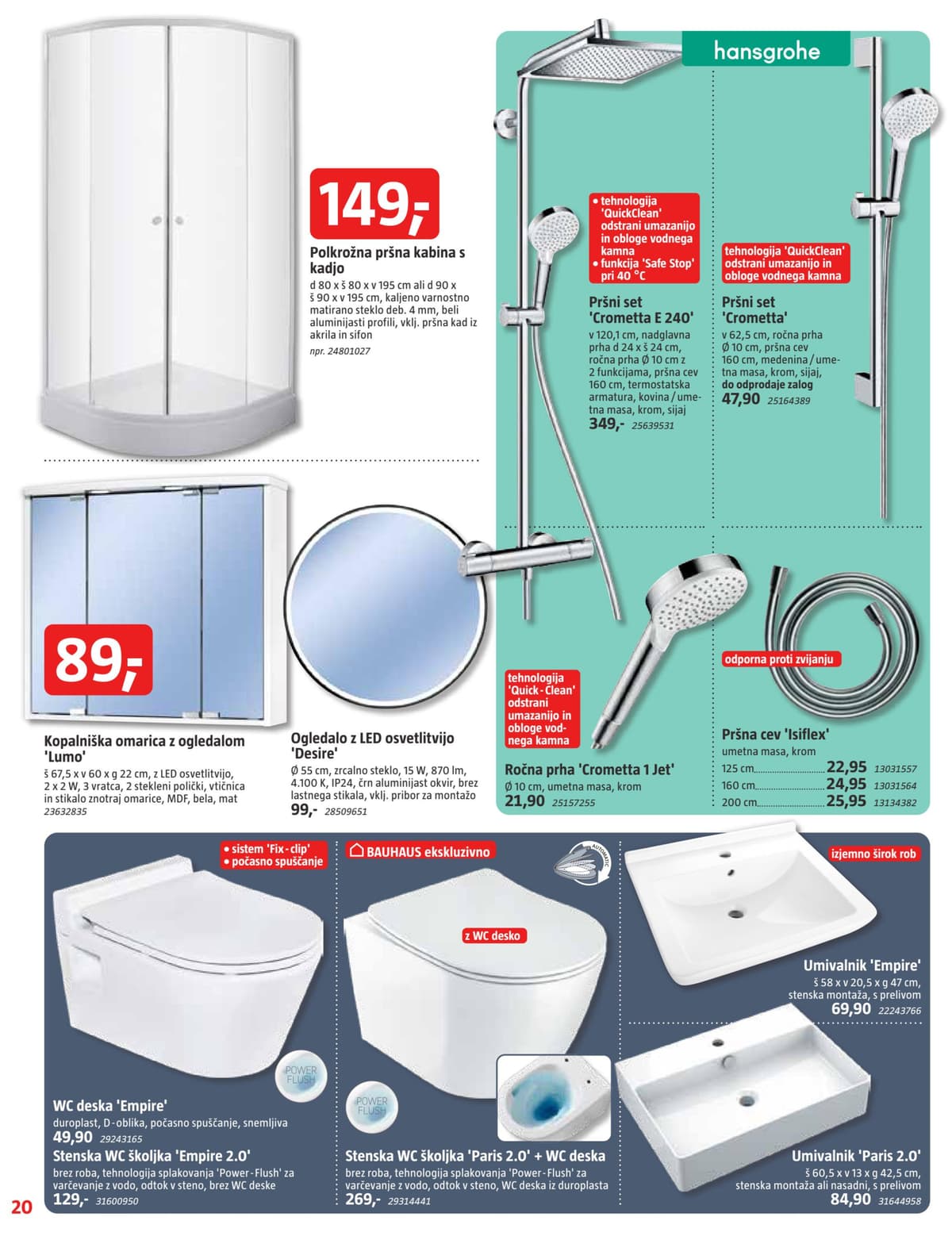 Stran 20. Bauhaus kataloga - April 2026 od 31.03.2026.