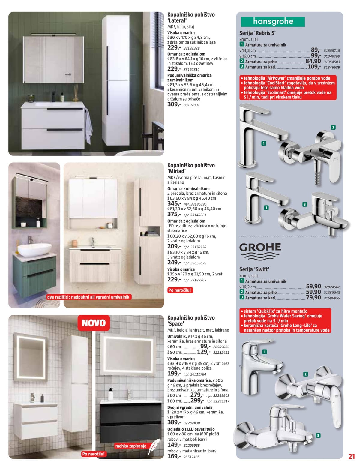 Stran 21. Bauhaus kataloga - April 2026 od 31.03.2026.