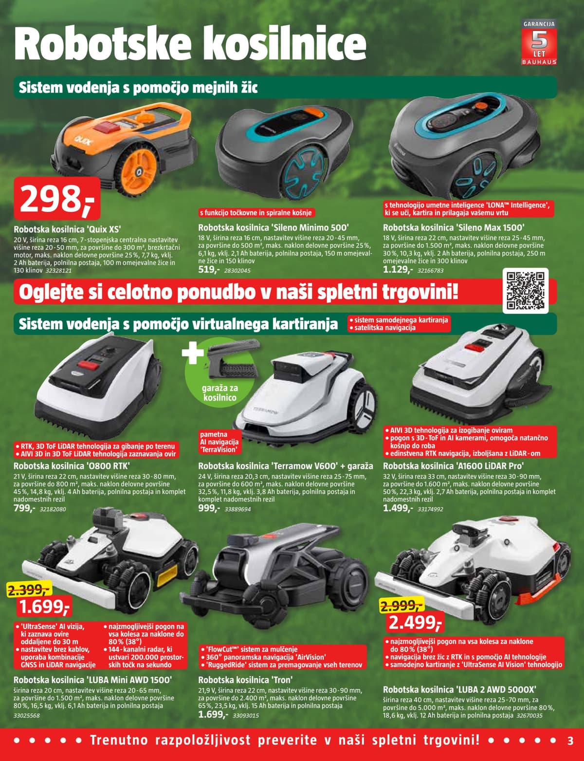 Stran 3. Bauhaus kataloga - April 2026 od 31.03.2026.