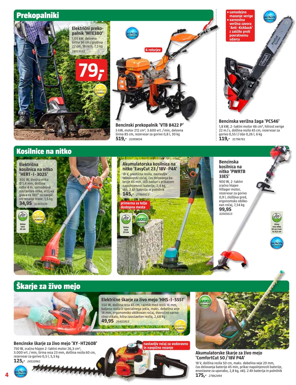 Stran 4. Bauhaus kataloga - April 2026 od 31.03.2026.