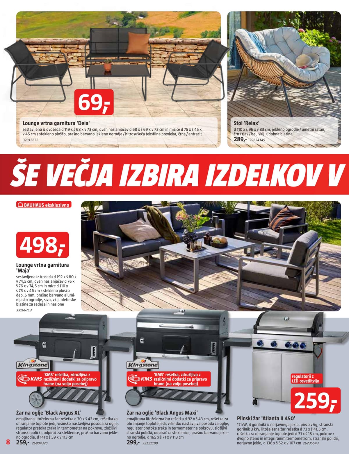 Stran 8. Bauhaus kataloga - April 2026 od 31.03.2026.