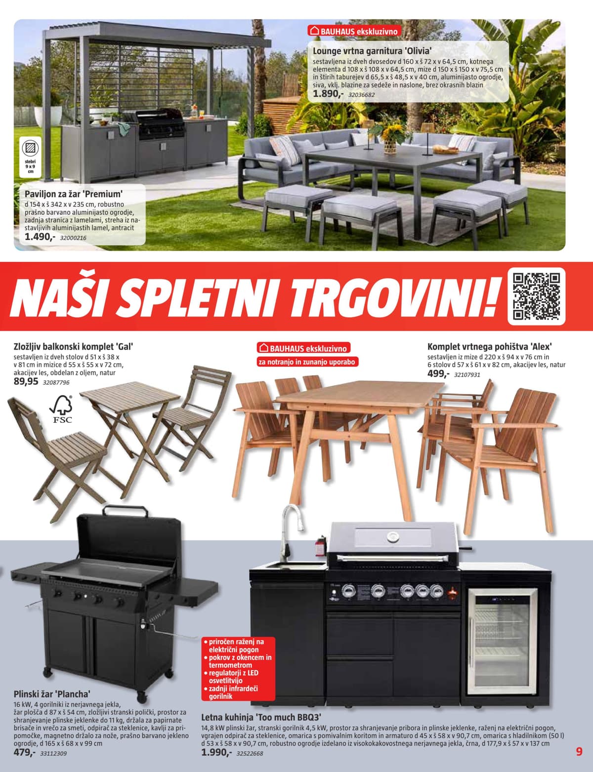 Stran 9. Bauhaus kataloga - April 2026 od 31.03.2026.