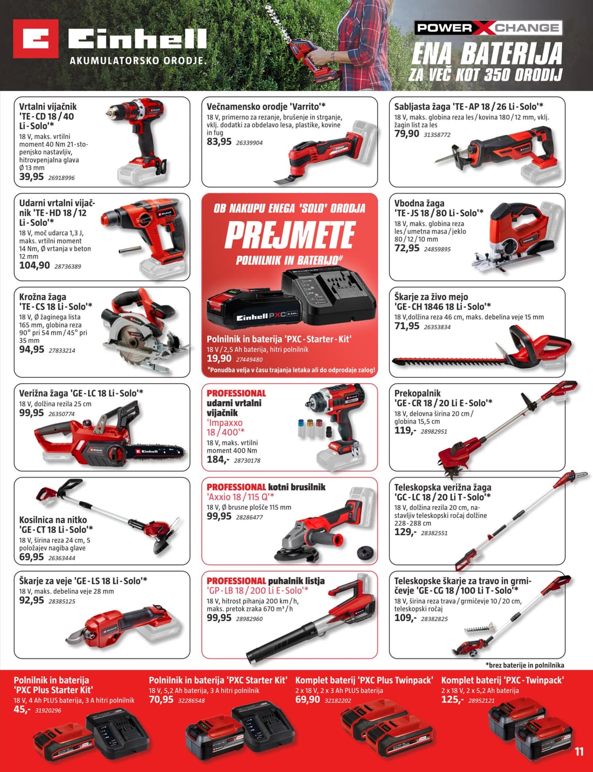 Stran 11. Bauhaus kataloga - April 2026
