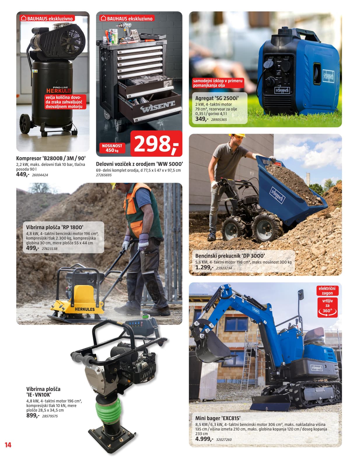 Stran 14. Bauhaus kataloga - April 2026