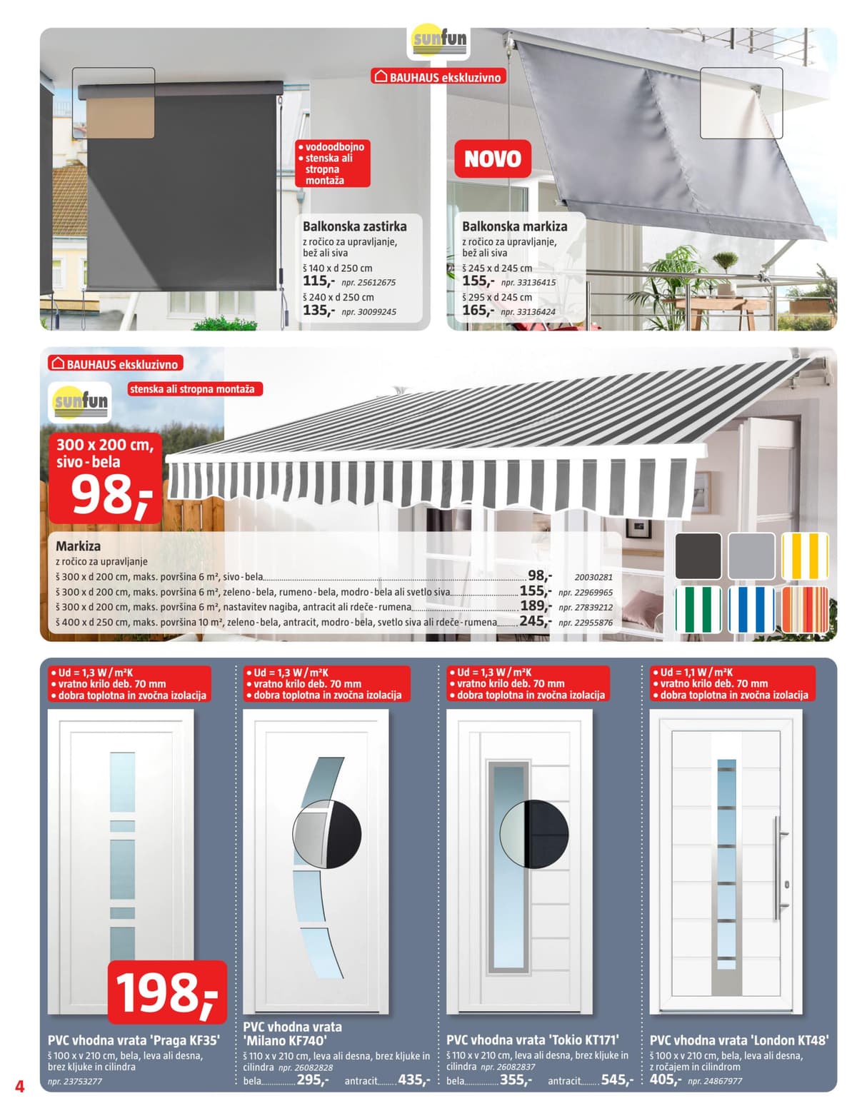 Stran 4. Bauhaus kataloga - April 2026