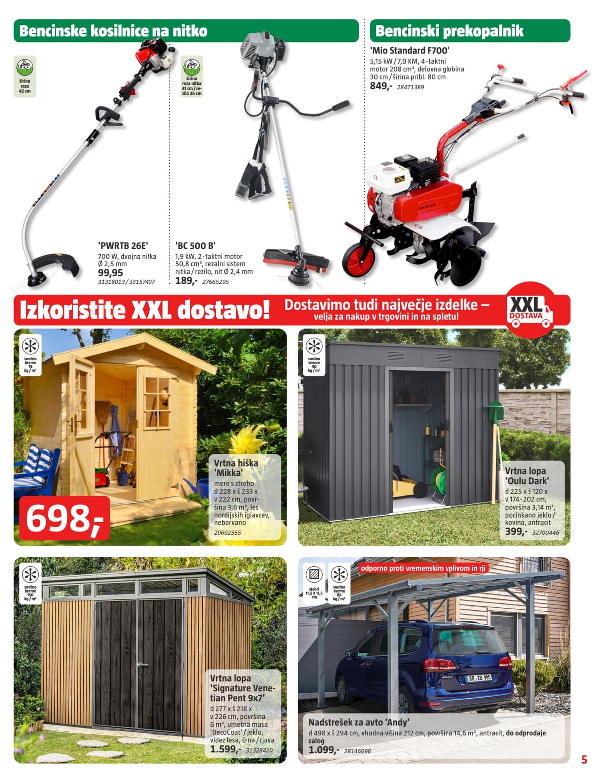 Stran 5. Bauhaus kataloga - April 2026 od 15.04.2026.